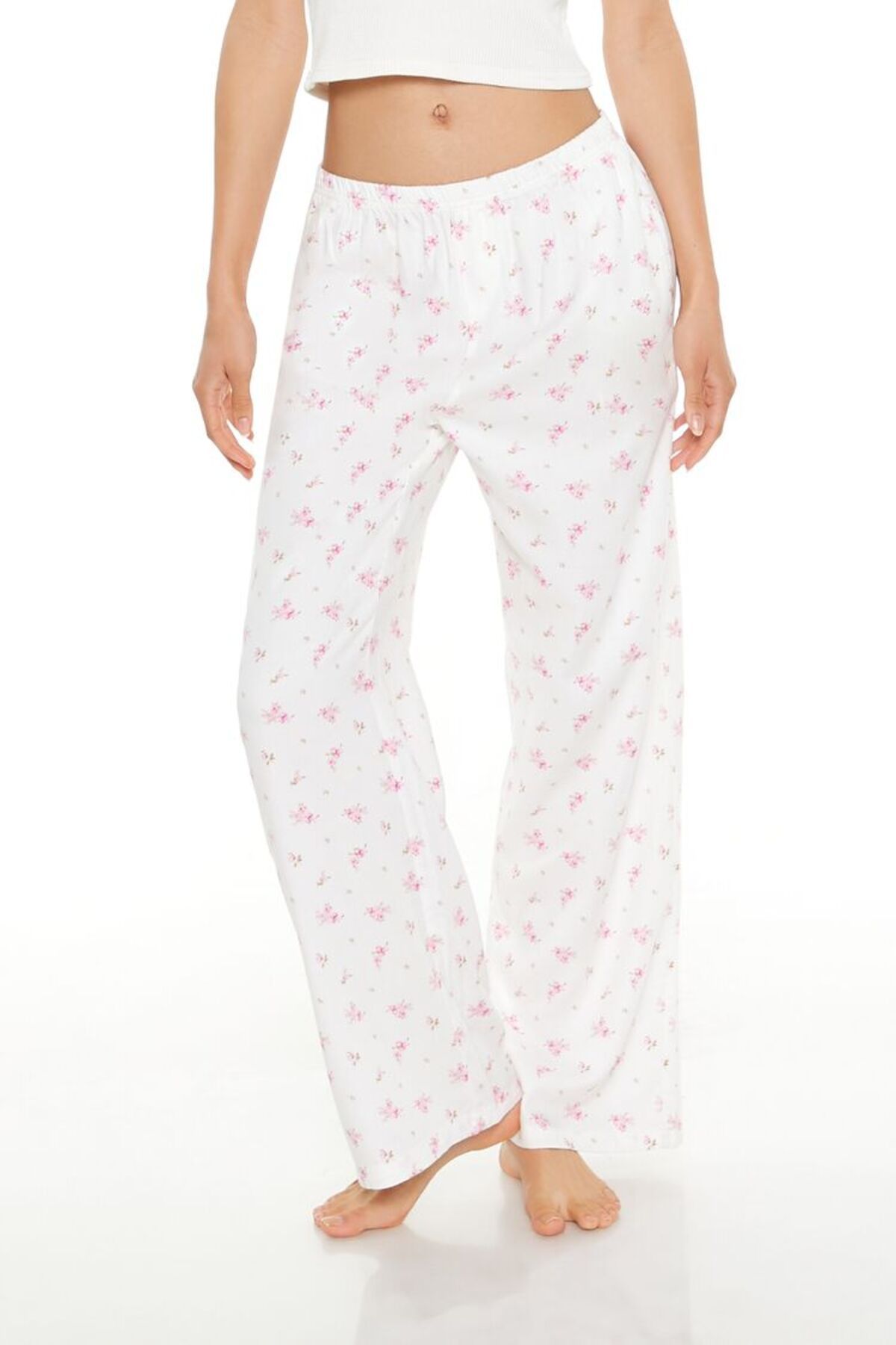 Forever 21 Çiçek Desenli Pijama Altı