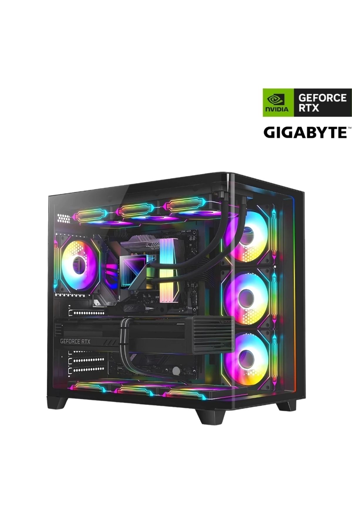 Creature CRTG26 Ryzen 7 5700X3D 32GB DDR4 1TB NVMe RTX 4060 8GB Gaming Hazır Sistem