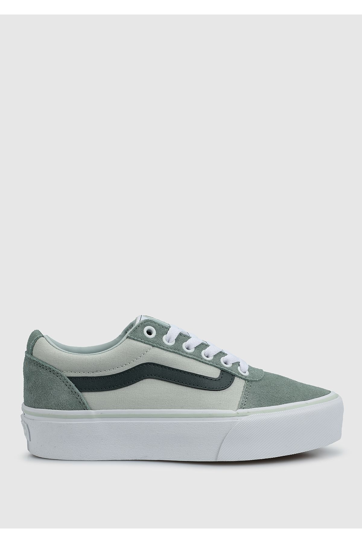 Vans Wm Ward Platform Kadın Yeşil Sneaker Vn0a3tlcbhj1