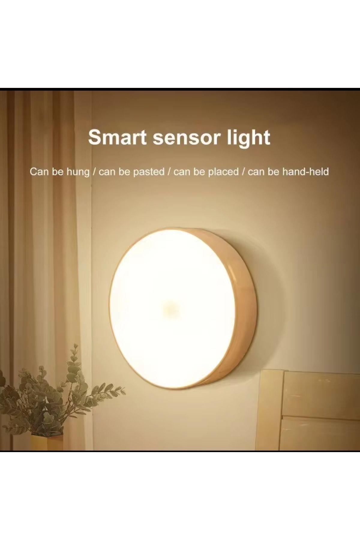 Bigpro Hareket Sensörlü Led Lamba – Mıknatıslı & Şarjlı,on/off Düğmeli Kablosuz Aydınlatma