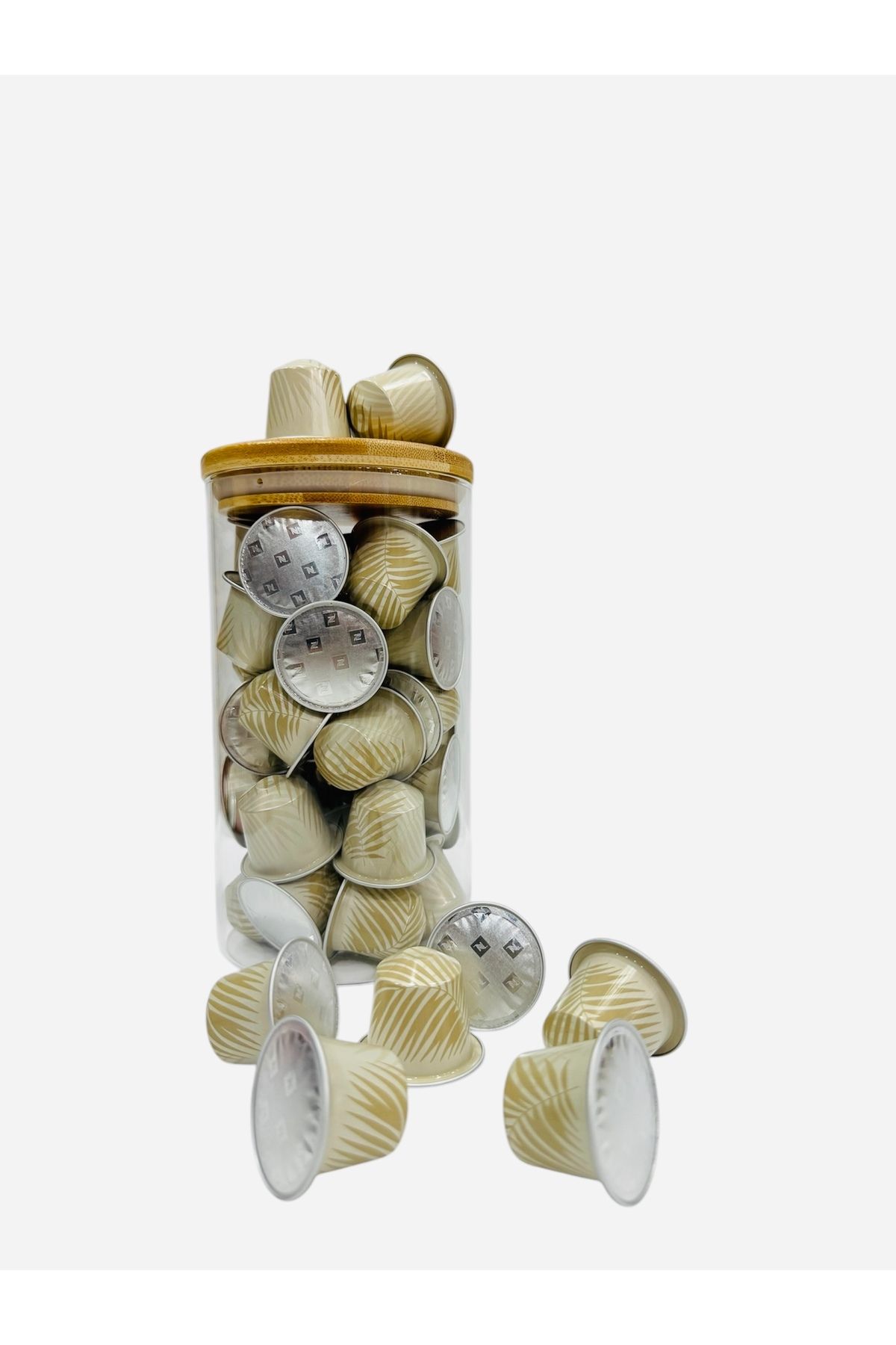 Nespresso Coconut Flavour Over Ice Kapsül Kahve 30 Adet + Cam Saklama Kutusu Hediyeli