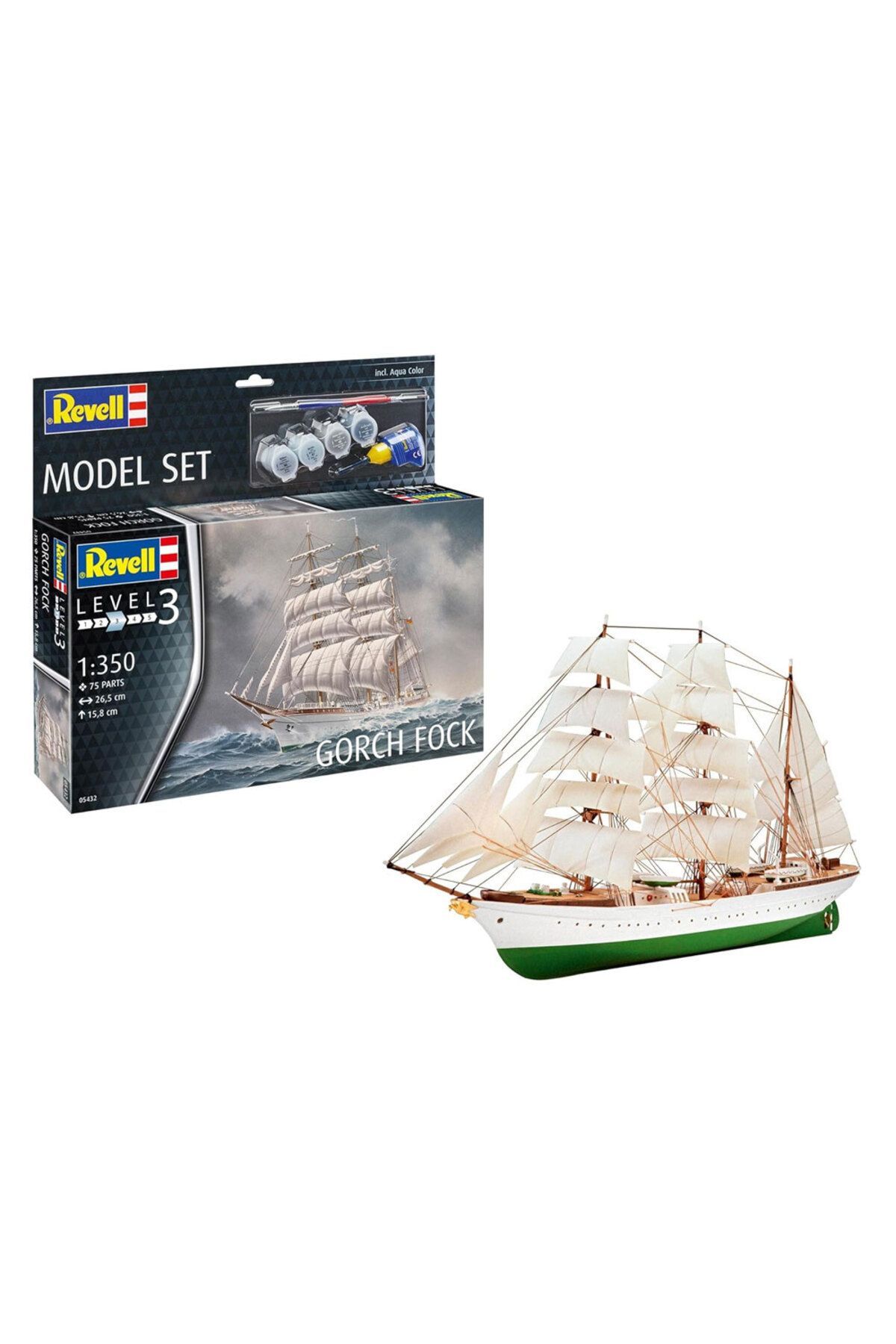 REVELL Maket Model Set Gemi Gorch Fock 65432