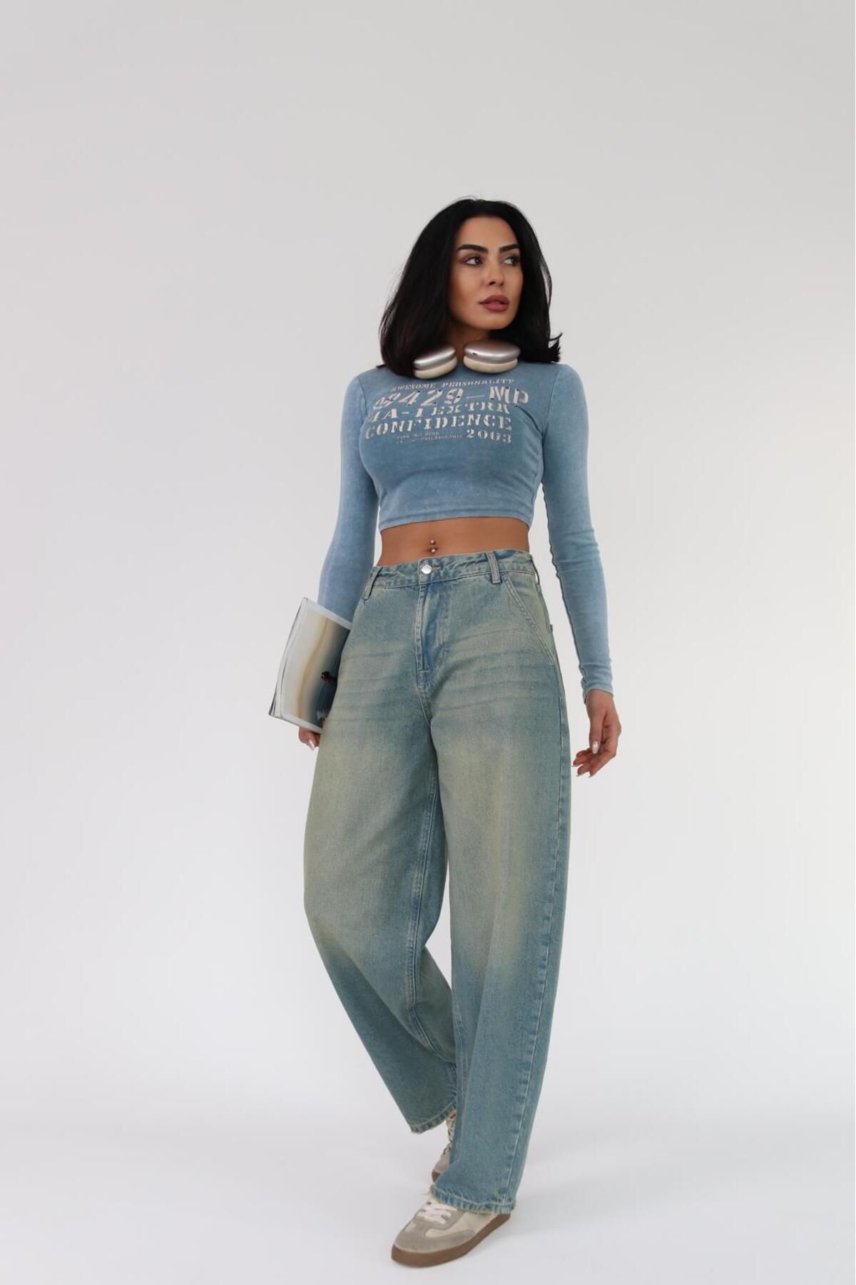 Zeo Basic SKATER FİT TİNT WASH JEAN