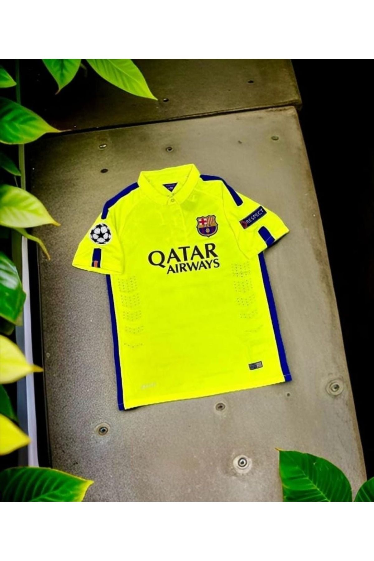 MONTENERO B.a.r.c.e.l.o.n.a 2014/15 Neymar Jr Alternatif Forması (THIRD SHIRT)(Neon)