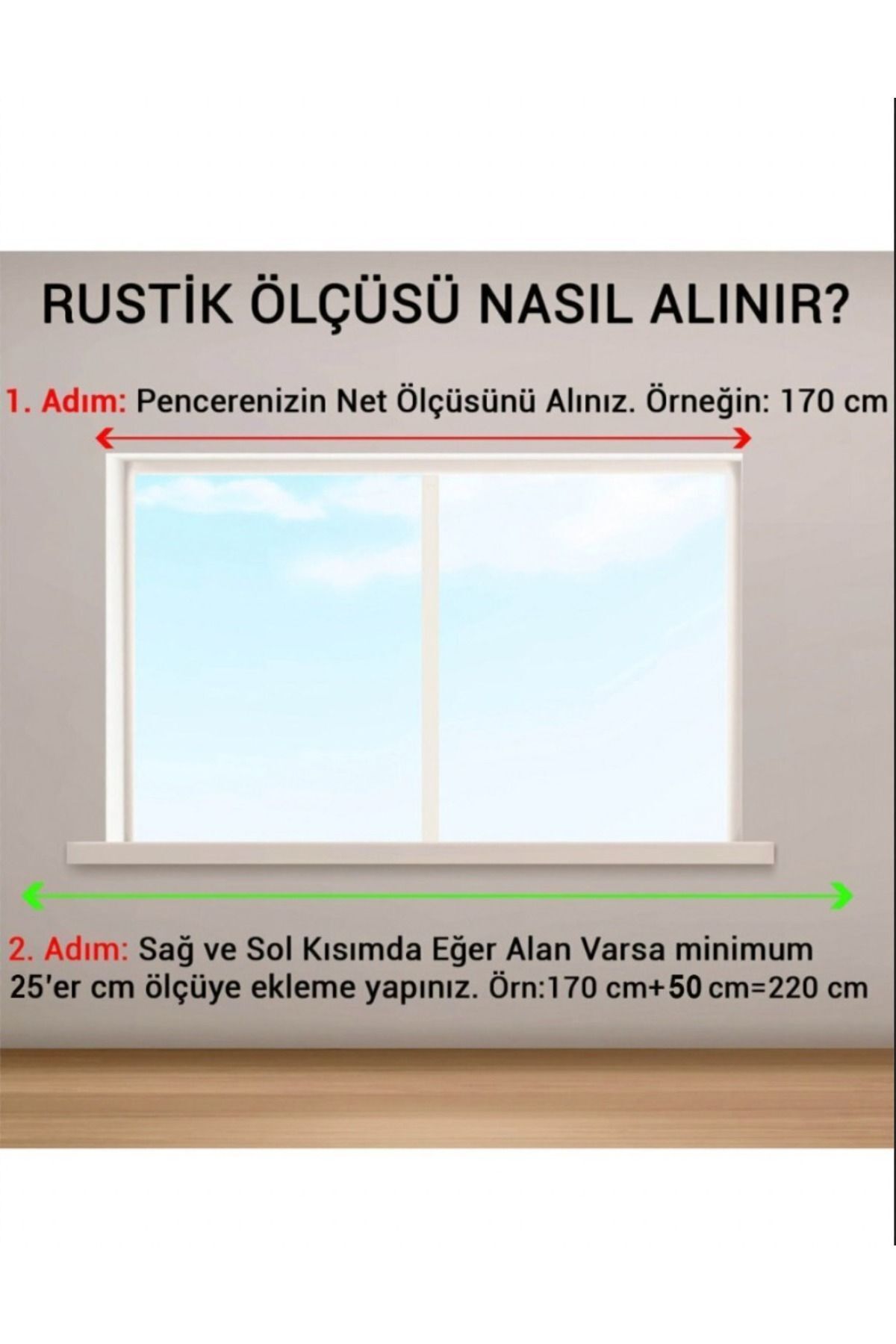 ÇınarStor Siyah Tek Raylı Ahşap Rustik Perde Askısı - Rustik Borusu 150 Cm