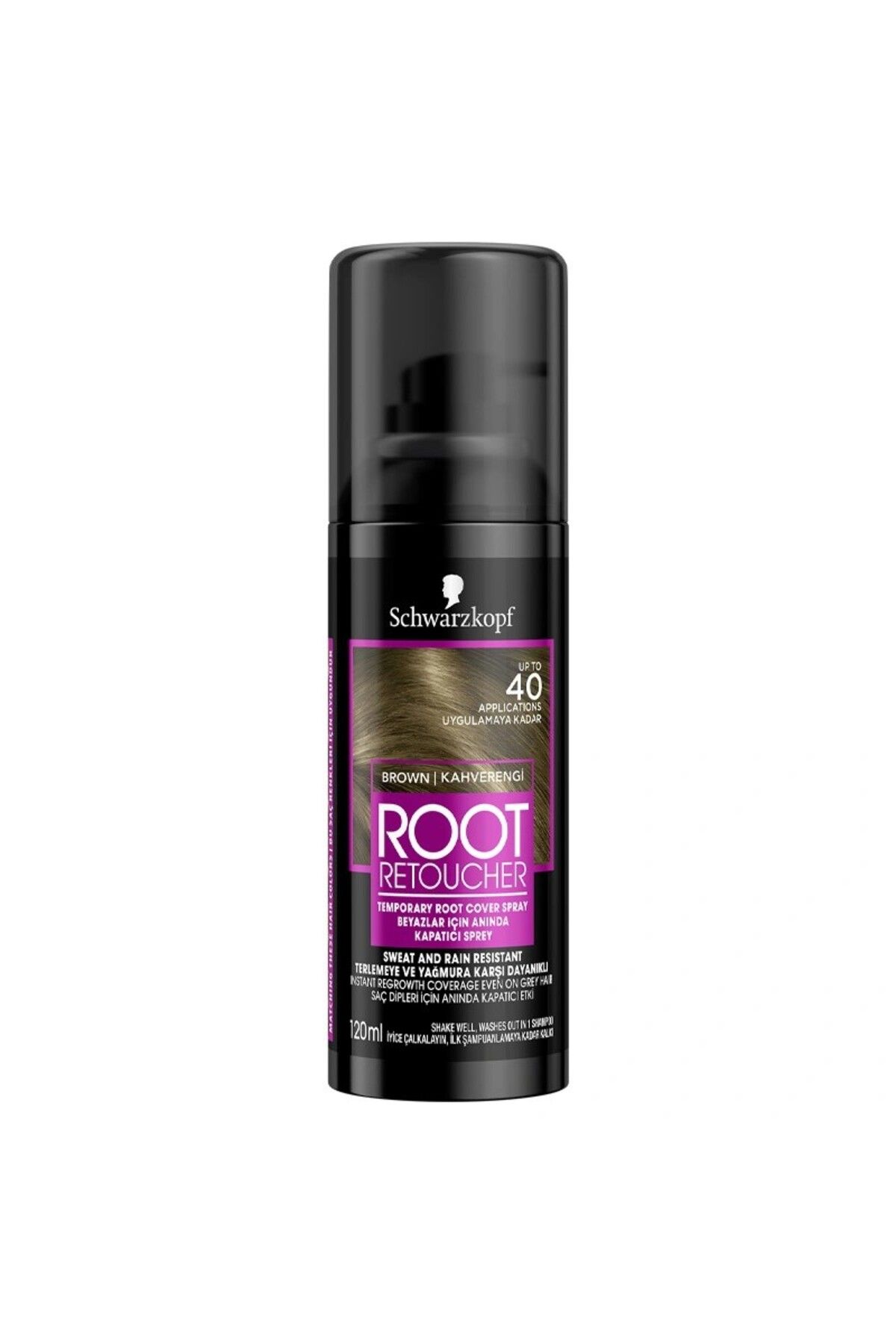 Root Retoucher Kahve Saç Boyası 120ML