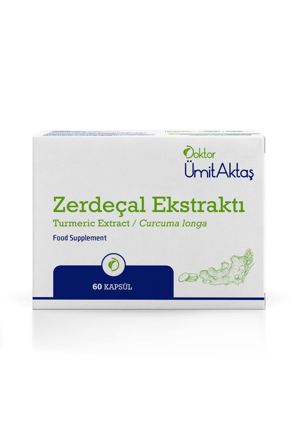 Dr. Ümit Aktaş Zerdeçal - 60 Kapsül Gıda Takviyesi