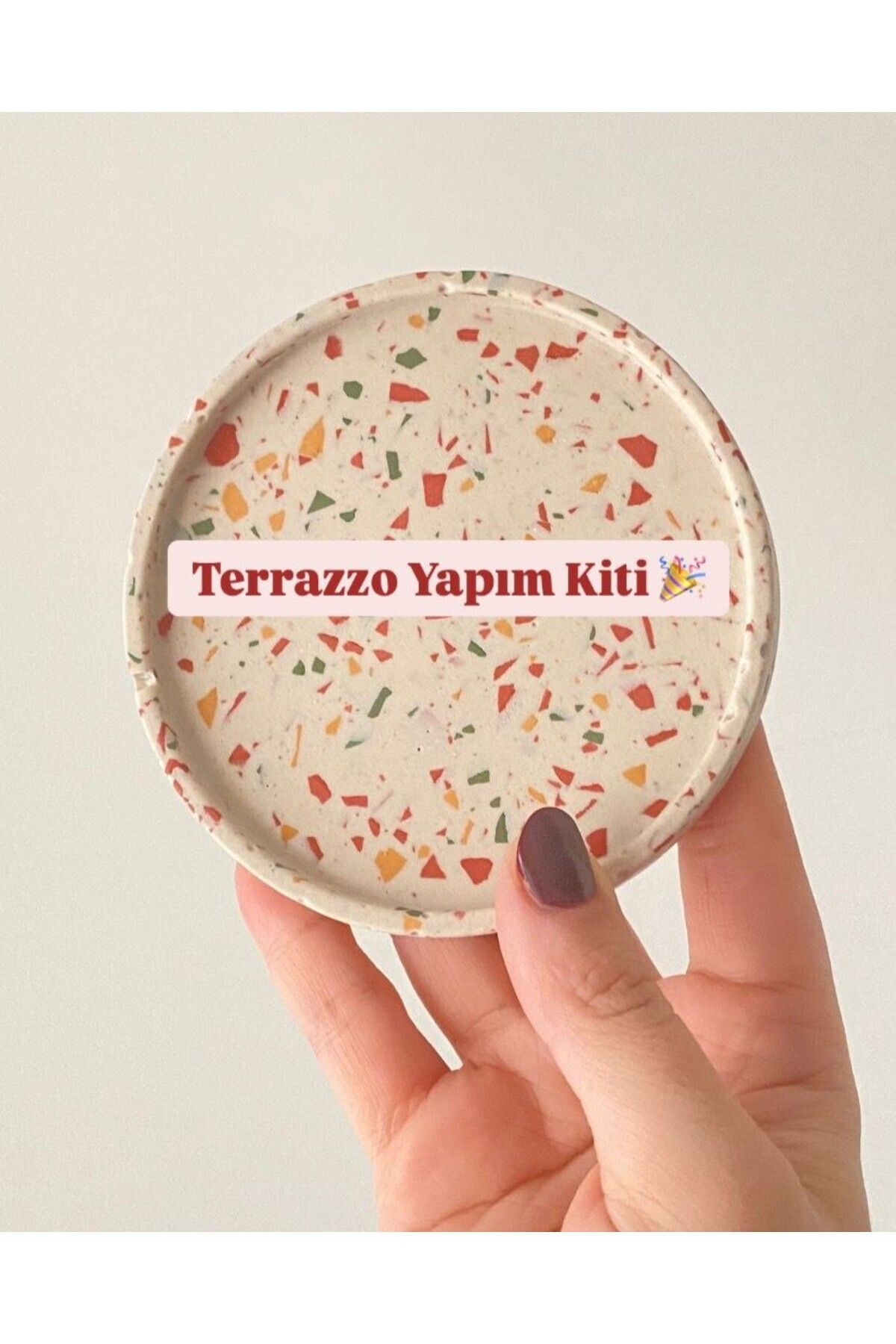 Momo Design Terrazzo Tabak Yapım Kiti