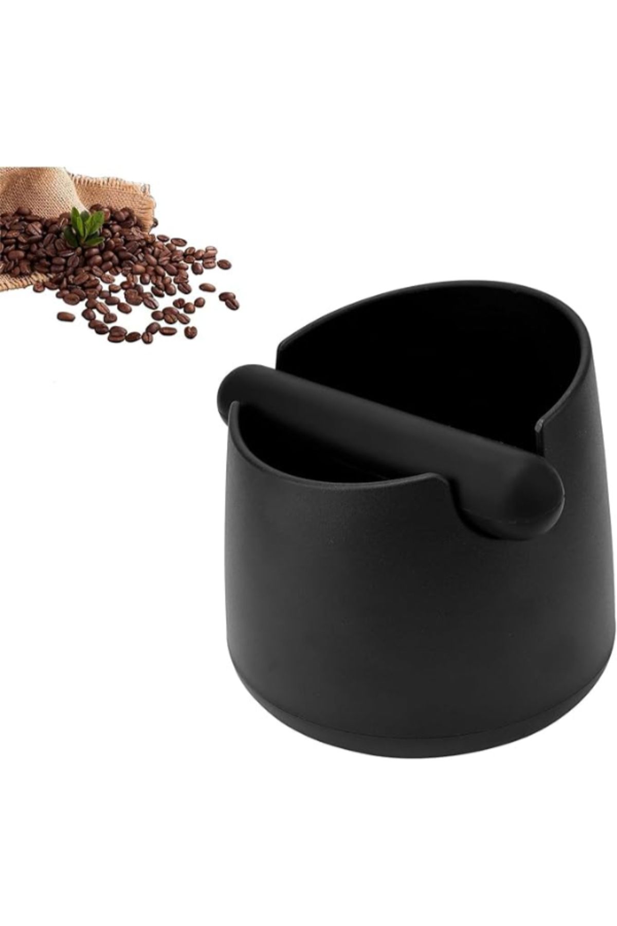 PİNHAN Espresso Posa Kutusu , Darbe Emici Espresso Knock Box, Çıkarılabilir Vuruş Çubuğu ve Kaymaz Tabanlı