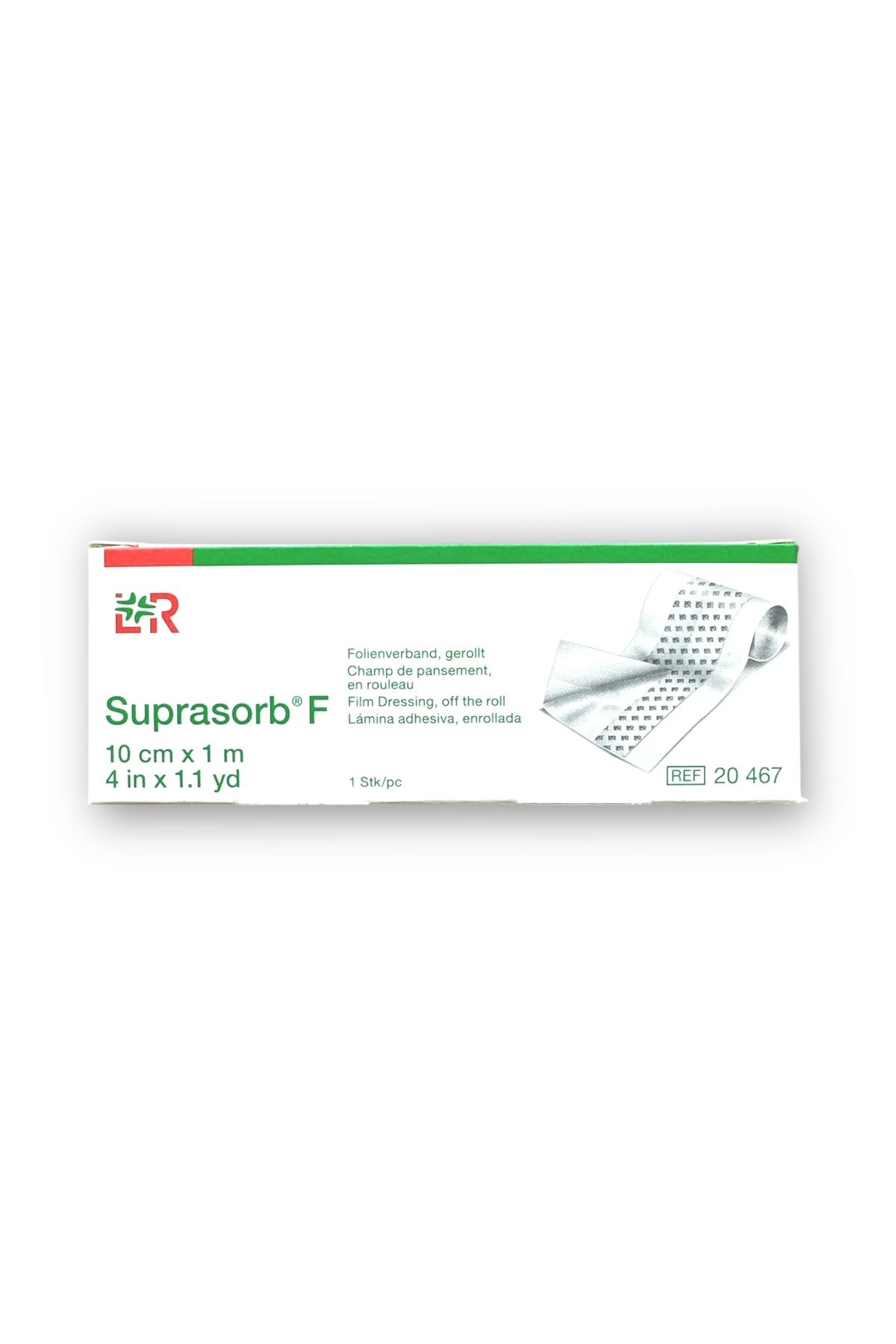 Lohmann & Rauscher Suprasorb F Rulo Film Dövme Ve Yara Örtüsü 10cm X 1m - Ref 20467 - 1 Kutu (1 ADET)