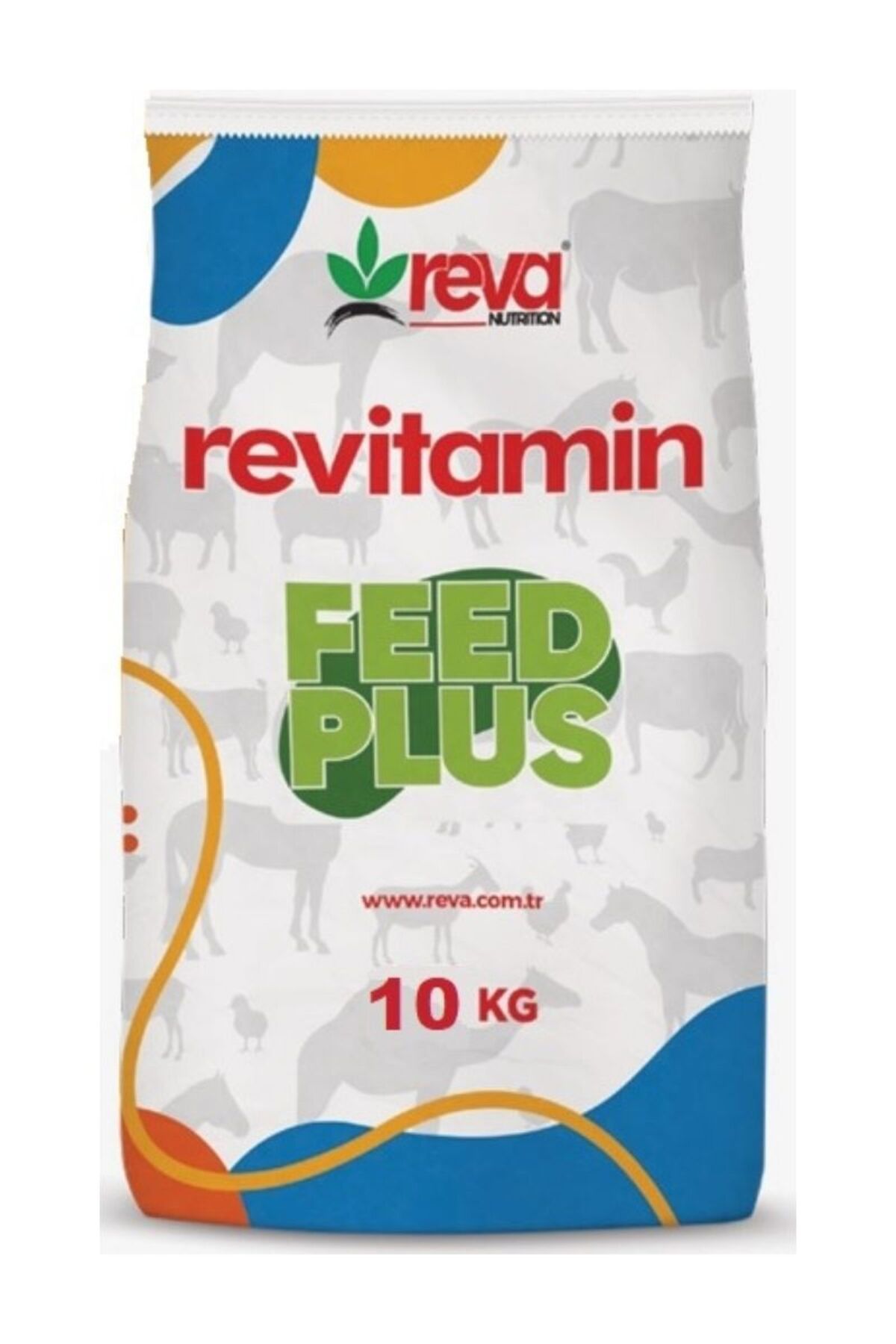 REVA Revitamin Feed Plus - Et ve Süt Verim Artırıcı Yem Katkı 10 KG Kraft