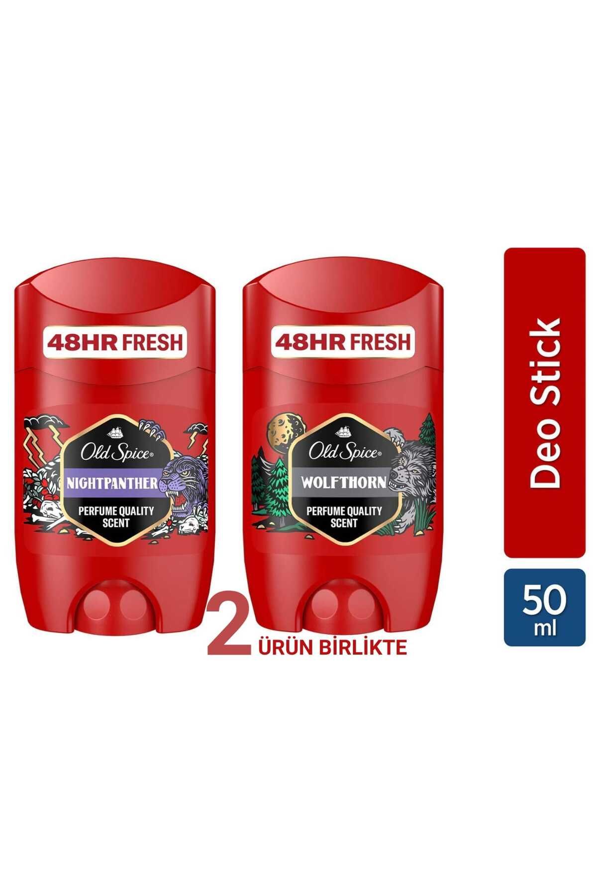 Old Spice Wolfthorn Ve Night Panter Deodorant Stick 50 Ml