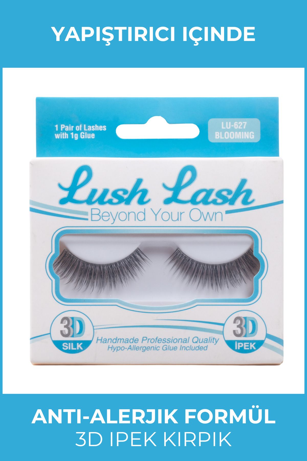 Lush Lash Takma 3d Ipek Kirpikler Lu-627