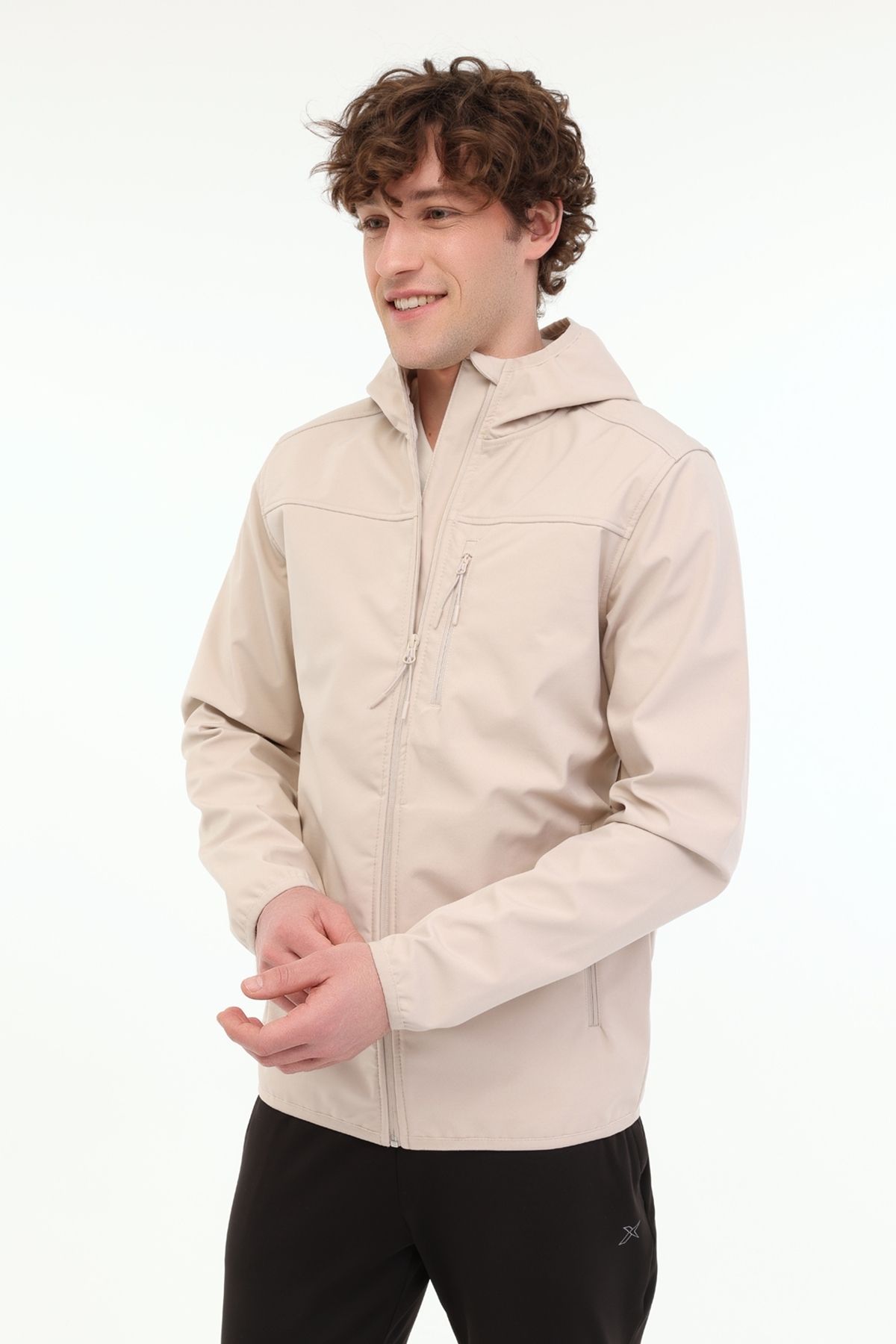 Kinetix ML BASIC SOFTSHELL 5FX Bej Erkek Softshell