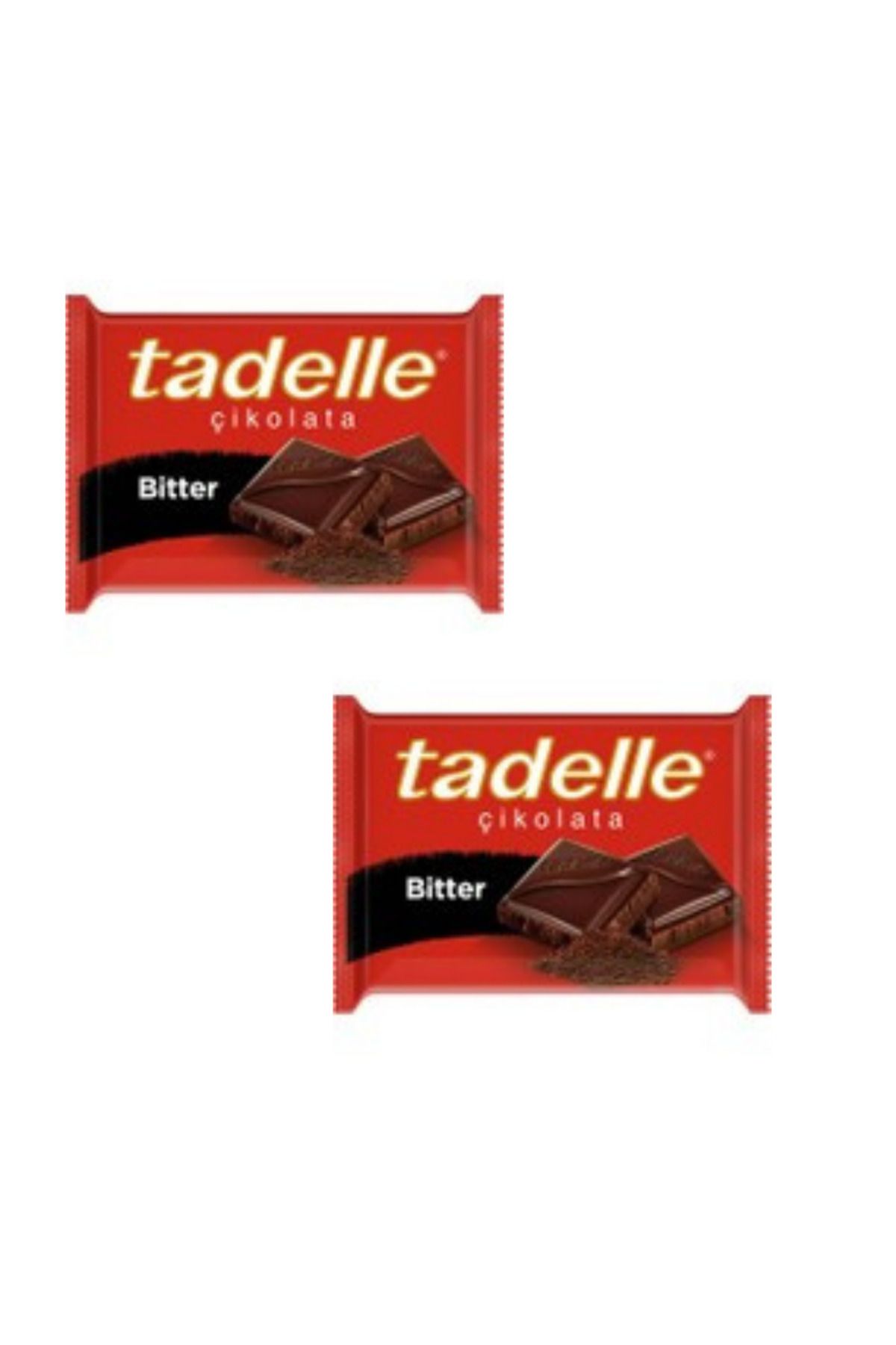Tadelle Kare Çikolata Bitter 60 Gr x 2 adet