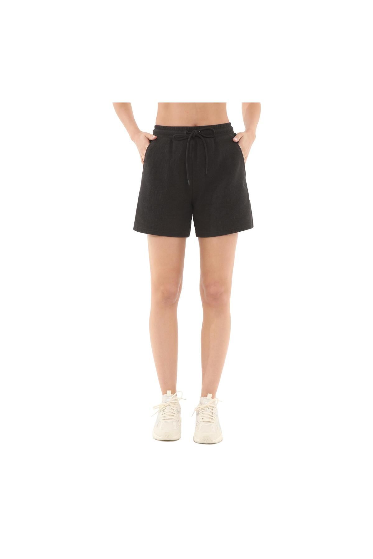 Puma Knitted Shorts, Regular, Short Length, High, Plain, Side Pocket