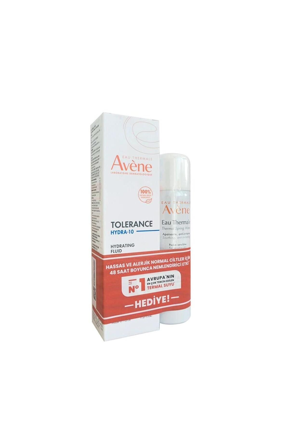 Avene Tolerance Hydra-10 Hydrating Fluid 40 ml Termal Su 50 ml Hediyeli