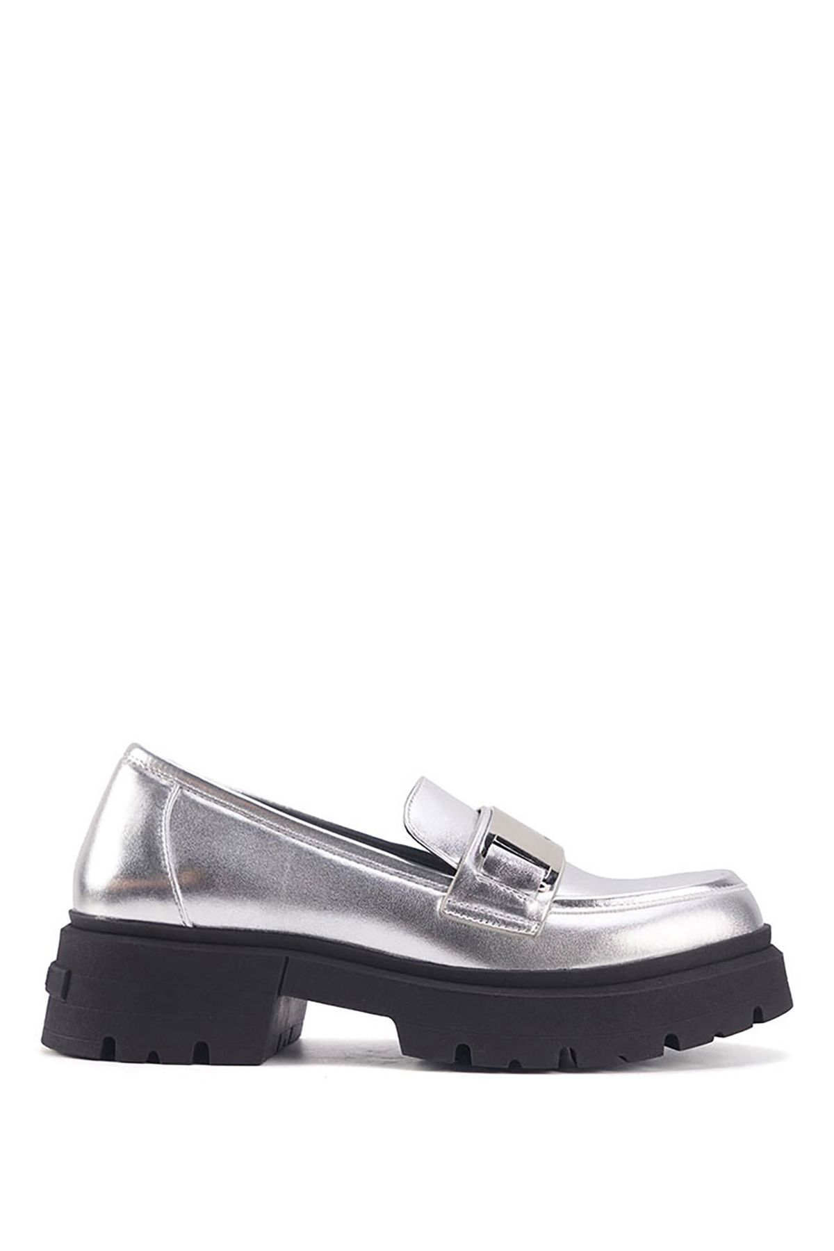Nine West TREBO 3PR Gümüş Kadın Loafer