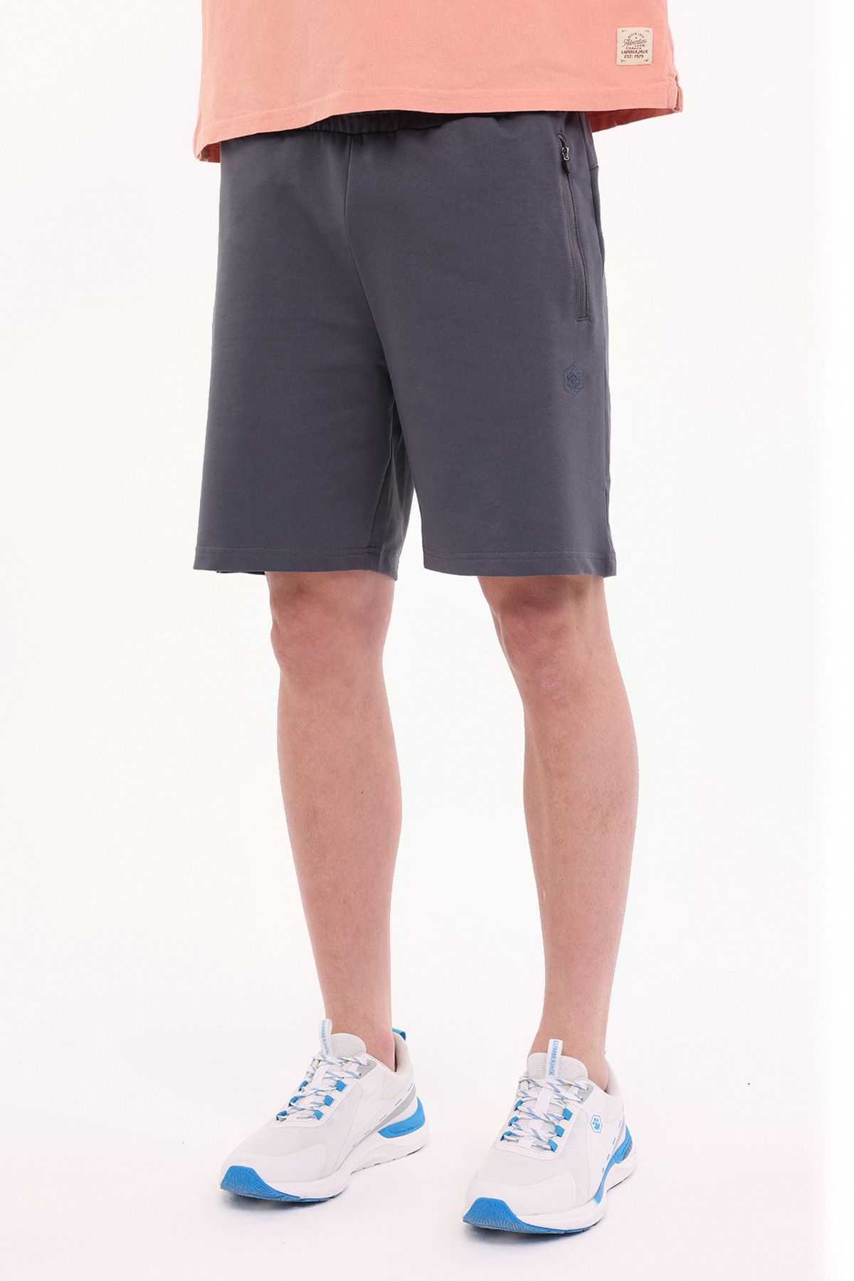 Lumberjack MB CT103 PAM SHORT 5FX Antrasit Erkek Şort