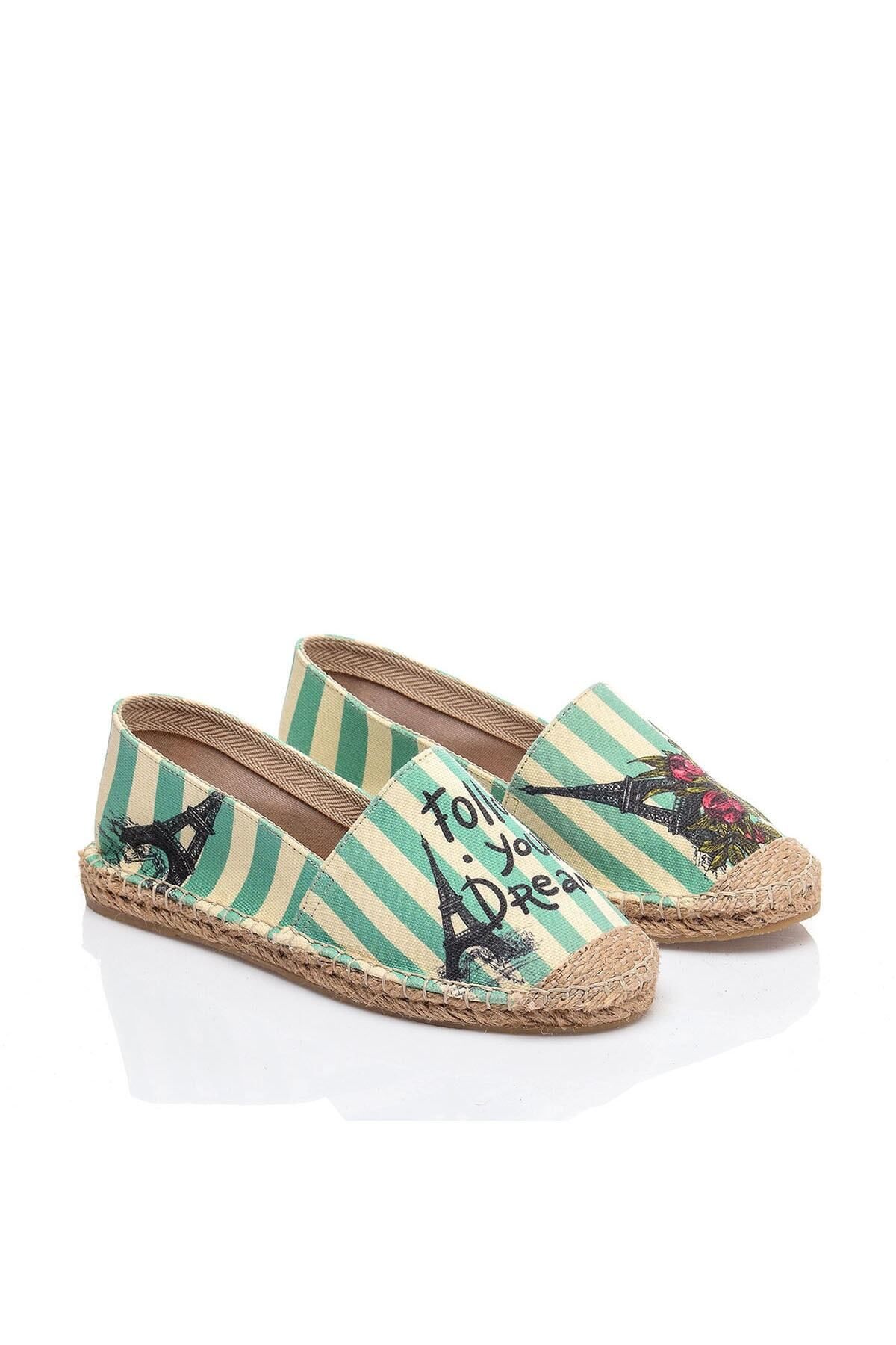 Streetfly El Yapımı Hasır Taban Espadril