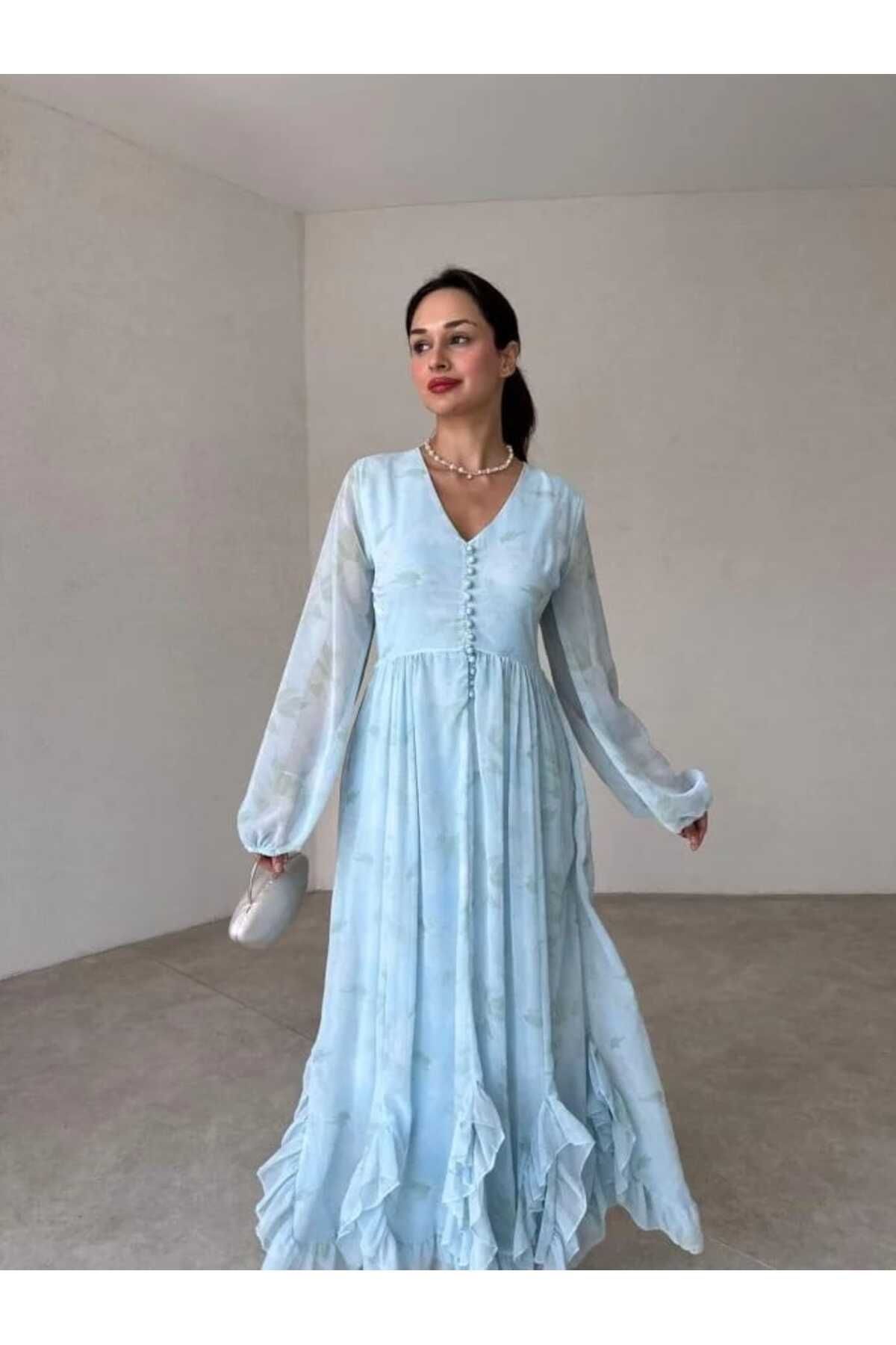 MODA DURAĞI WALTON Maxi Elbise