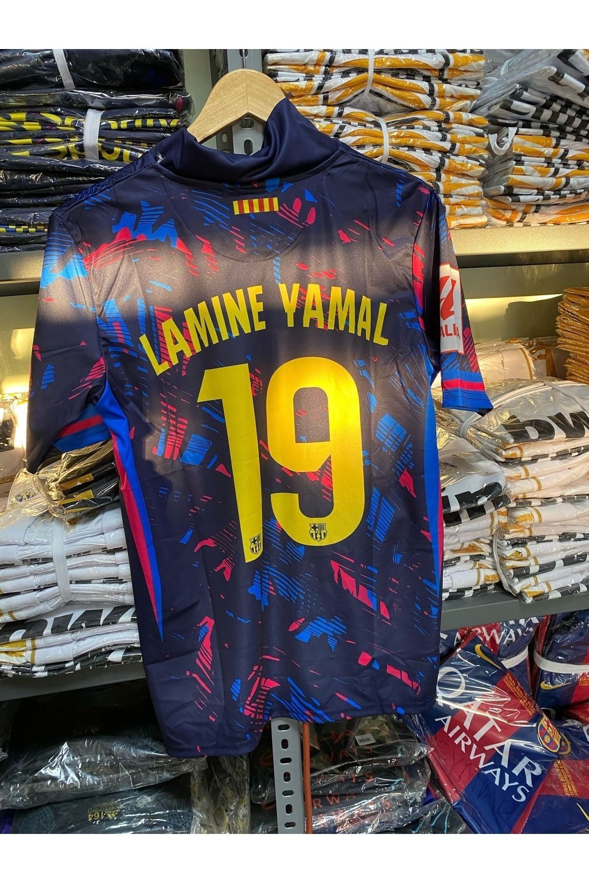 AJAX STAR B.A.R.C.E.L.O.N.A.2024-25 Özel Konsept Lamine Yamal Yetişkin Forması