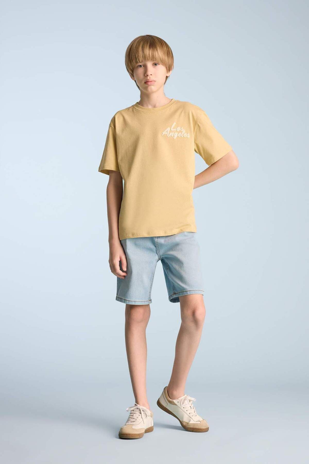 Defacto Erkek Çocuk Jean Şort D7899A825SM
