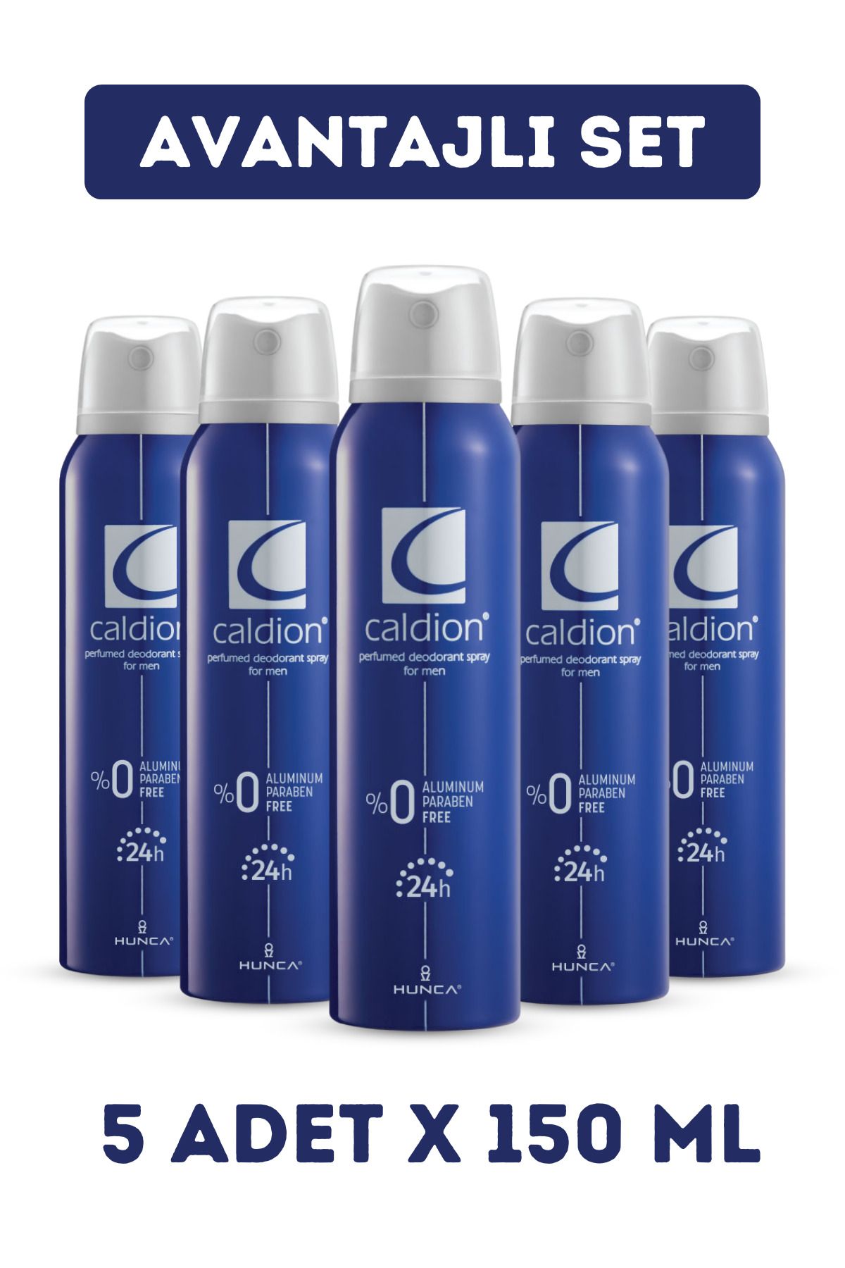 Caldion Classic Erkek Deodorant ( 5 Adet X 150 ml )