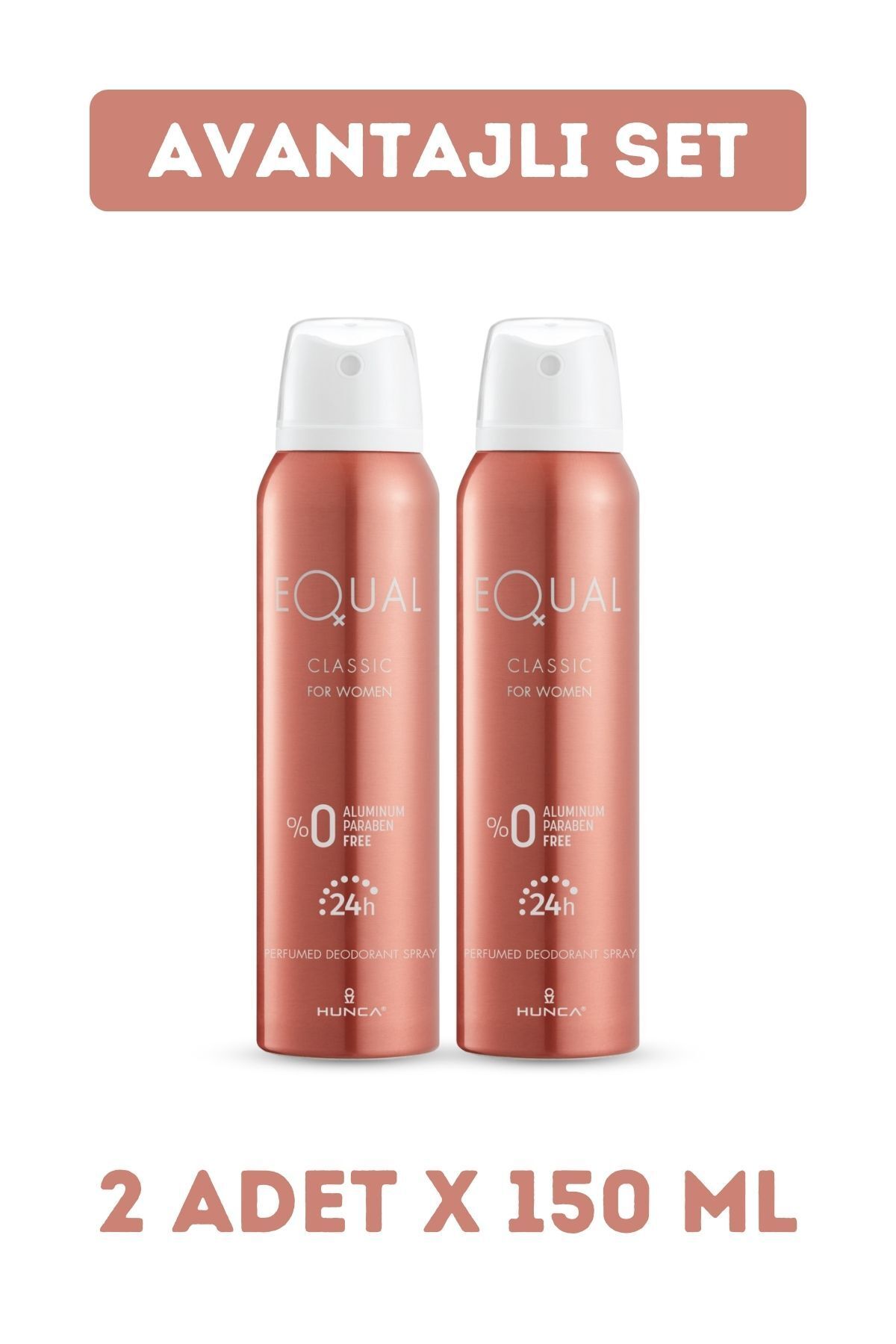Equal Classic Erkek Deodorant ( 2 Adet X 150 ml )
