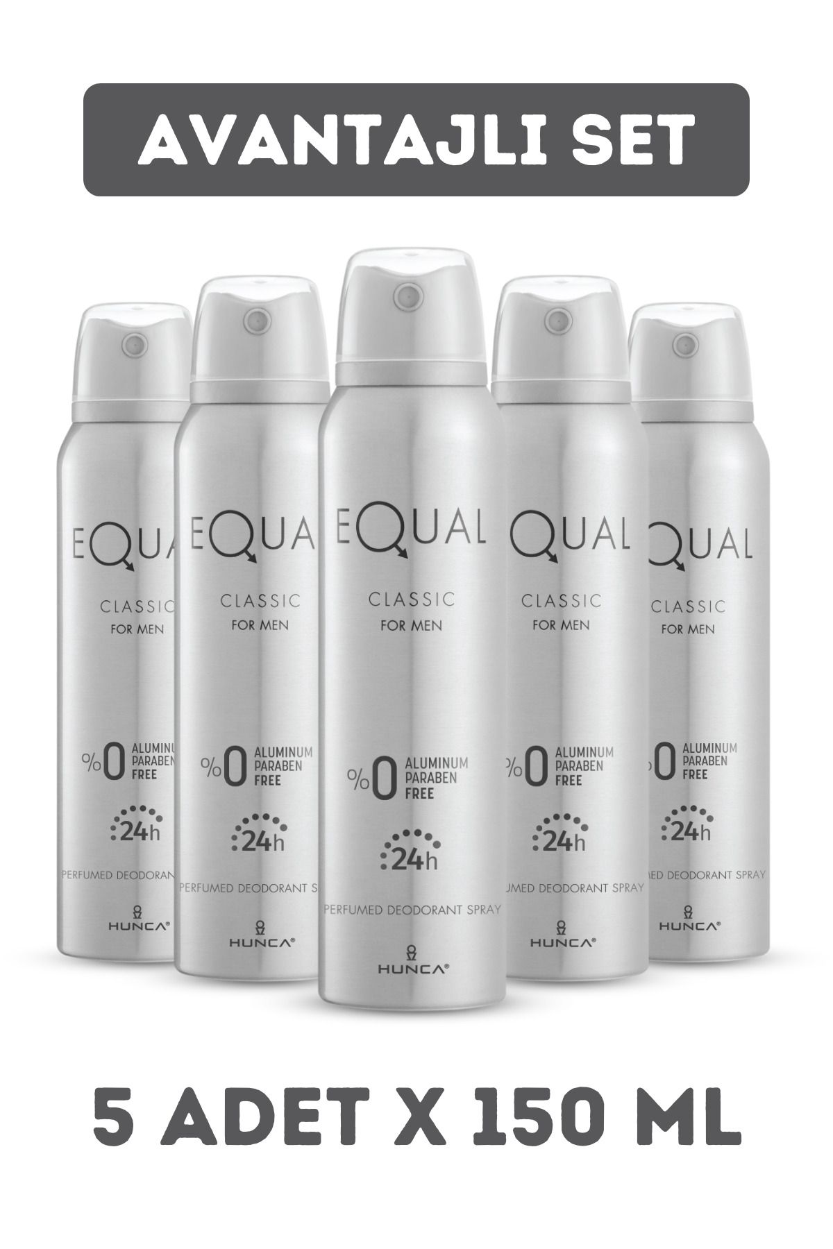Equal Classic Erkek Deodorant ( 5 Adet X 150 ml )