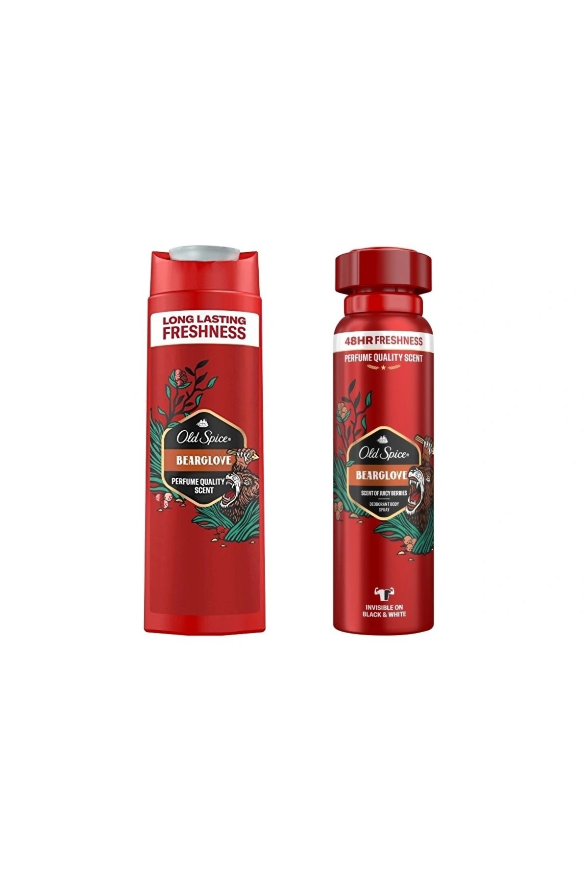 Old Spice Bearglove Set 2 Li Deodorat + Duş Jeli