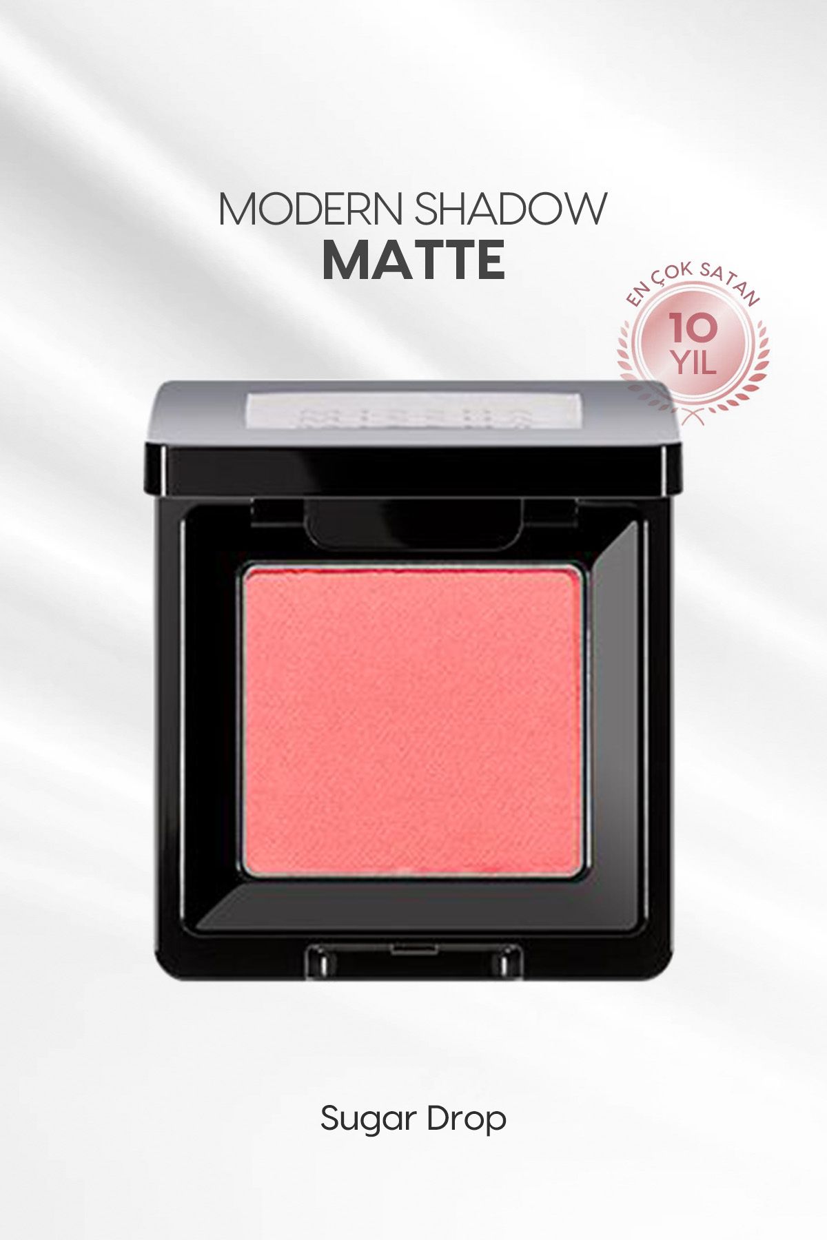 Missha Yumuşak Dokulu, Dökülme Yapmayan Mat Tekli Göz Farı Modern Shadow (MPK07SUGAR DROP)