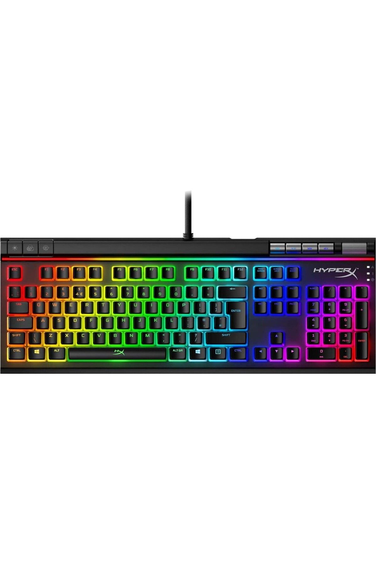 HyperX Alloy Elite 2 RGB Mekanik Klavye Siyah