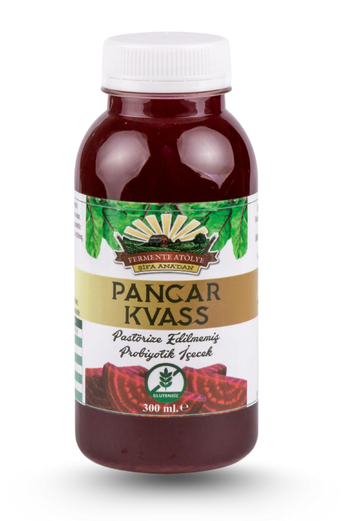 ŞİFA ANA Pancar Kvass (300 Ml.) Kırmızı Pancar Suyu