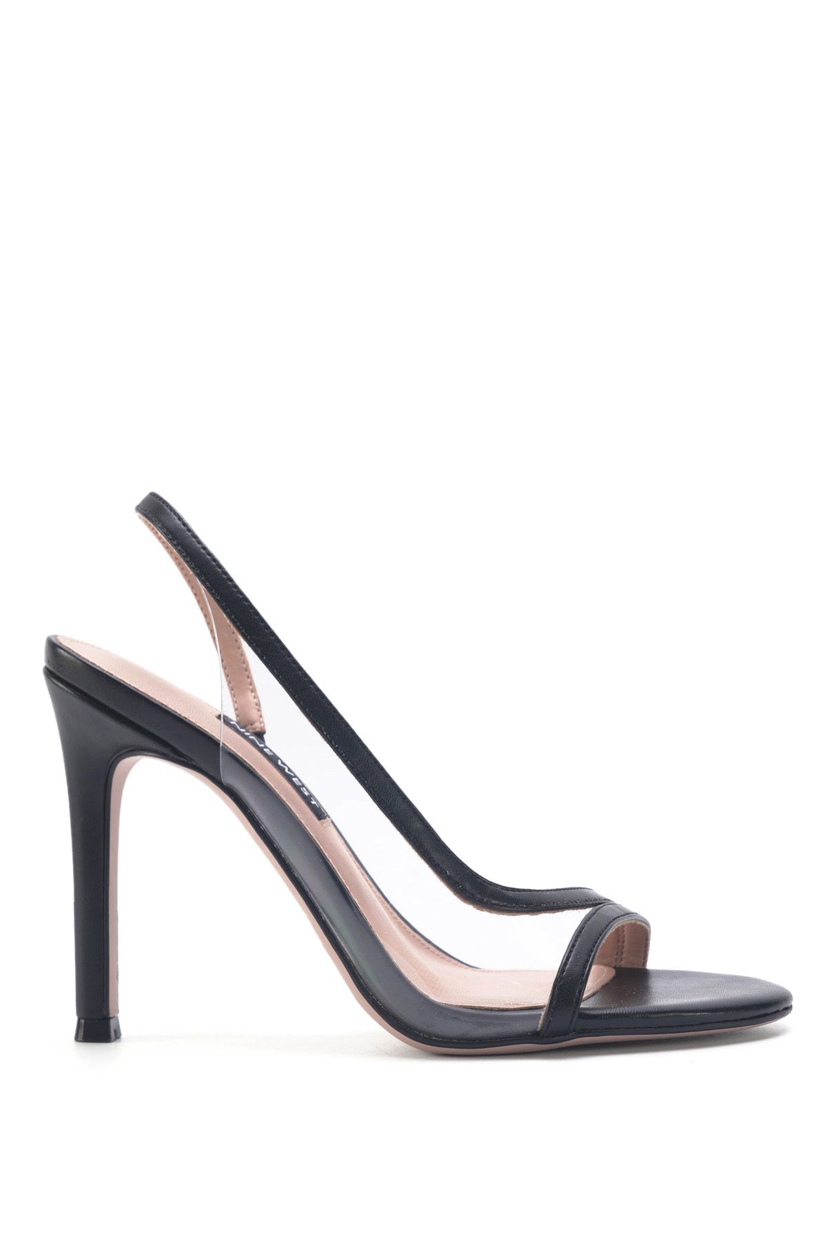 Nine West Grande 3fx Siyah Kadın Topuklu Sandalet