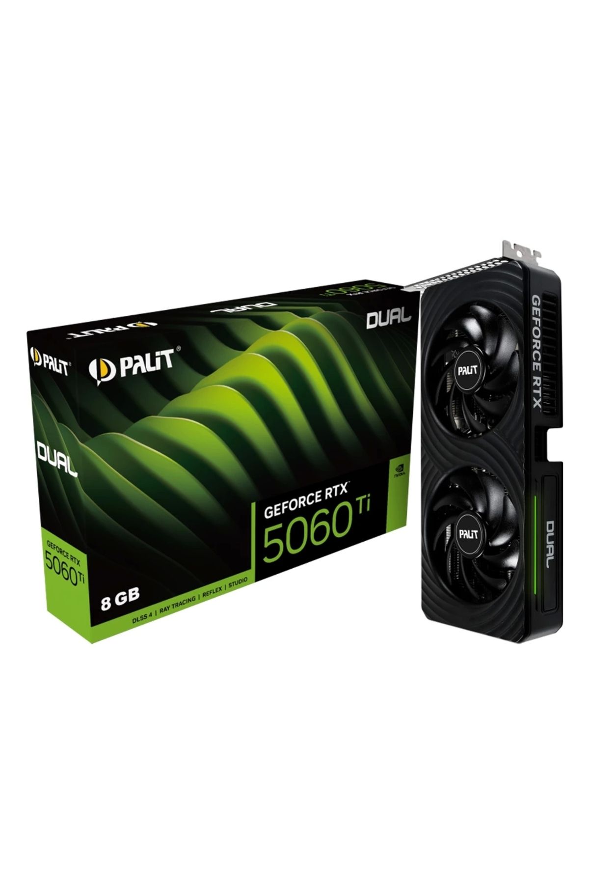 PALIT Geforce Rtx5060ti Dual 8gb 128bit Gddr7 Ekran Kartı Ne7506t019p1-gb2062d