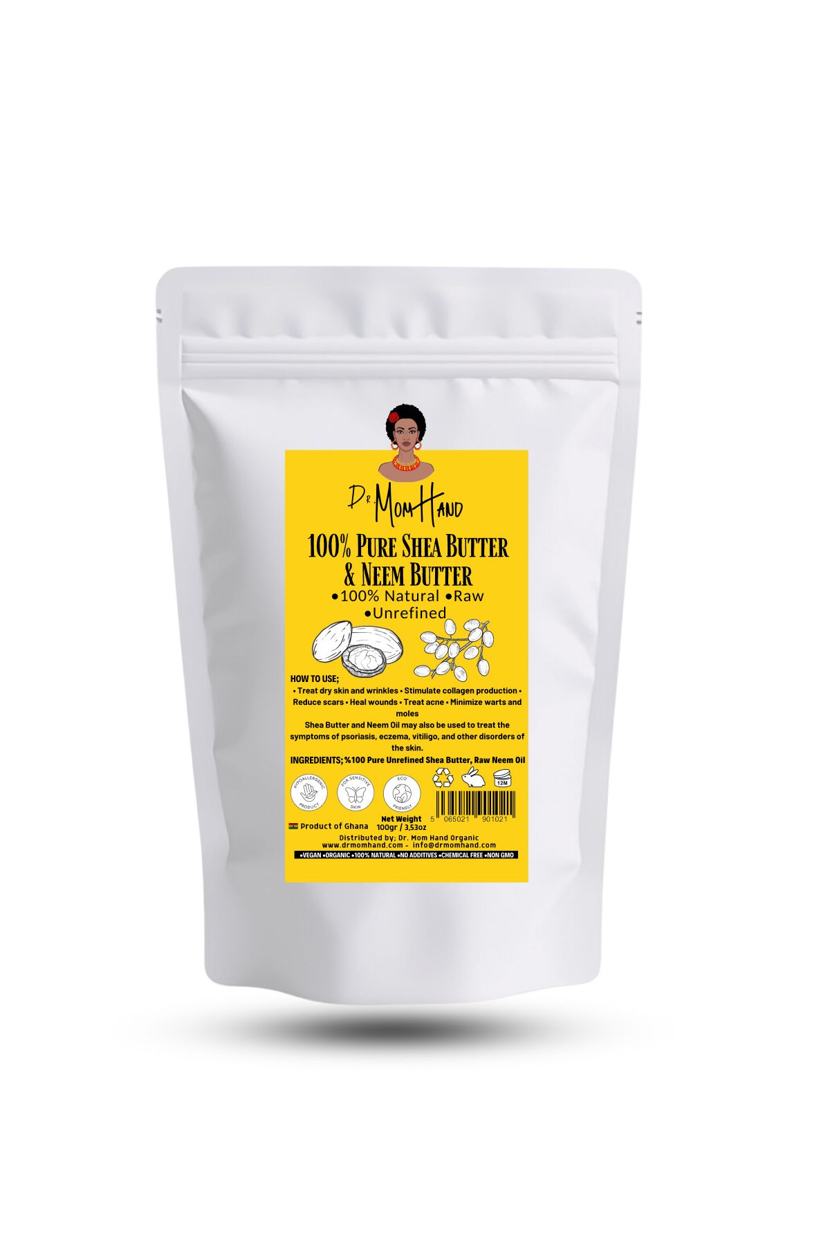 Dr. Mom Hand Shea Yağı & Neem Yağı Ikizler - Rahatlatıcı Yağ 100gr