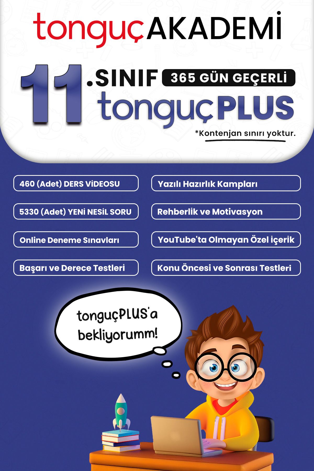 Tonguç Yayınları 11. Sınıf tonguçPLUS Üyeliği