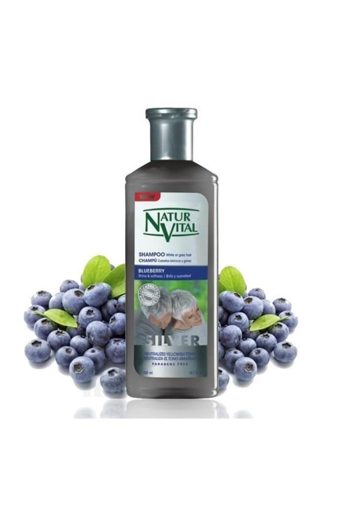 Natur Vital Şampuan Silver Blueberry 300ml