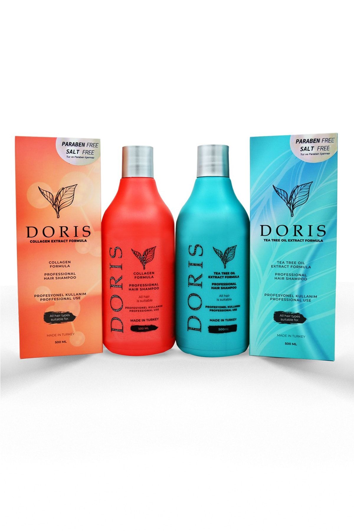 Doris Collegene&çay Ağacı Özü Yağı Formüllü Şampuan 2 Li Paket