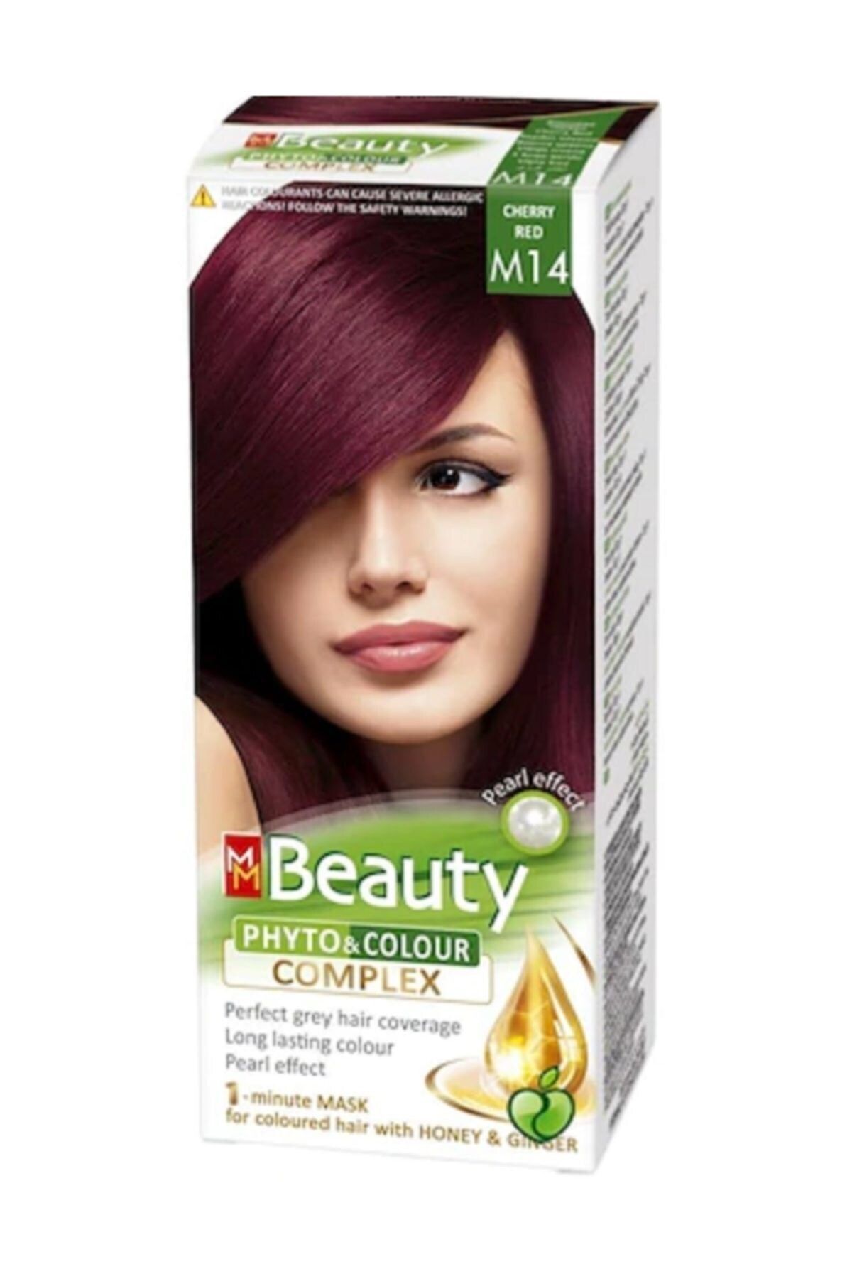 MM Beauty Beauty Bitkisel Saç Boyası (m14 & Vişne Kızıl)