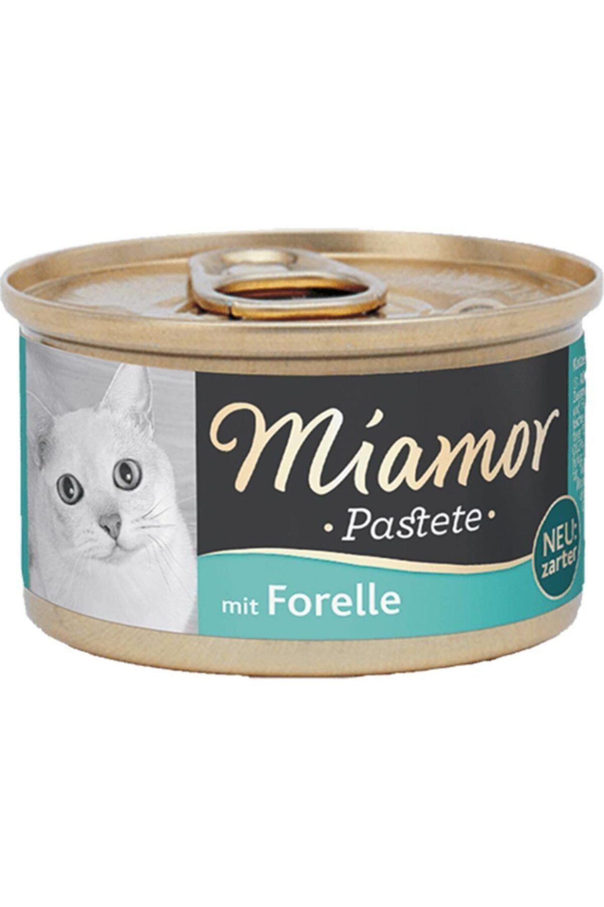 Miamor Pastete Alabalıklı Yetişkin Kedi Konservesi 85 Gr (12 Adet)