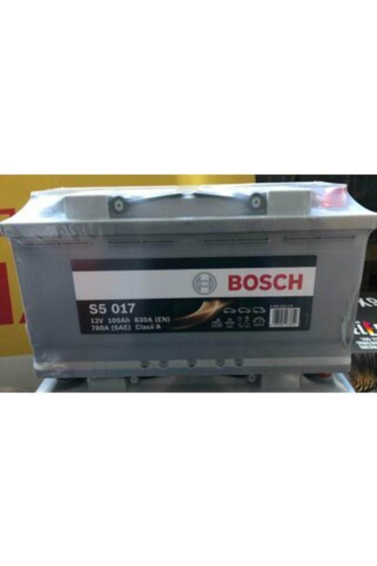 Bosch 12 Volt 100 Amper Akü S5 017 2 Yıl Gararntili
