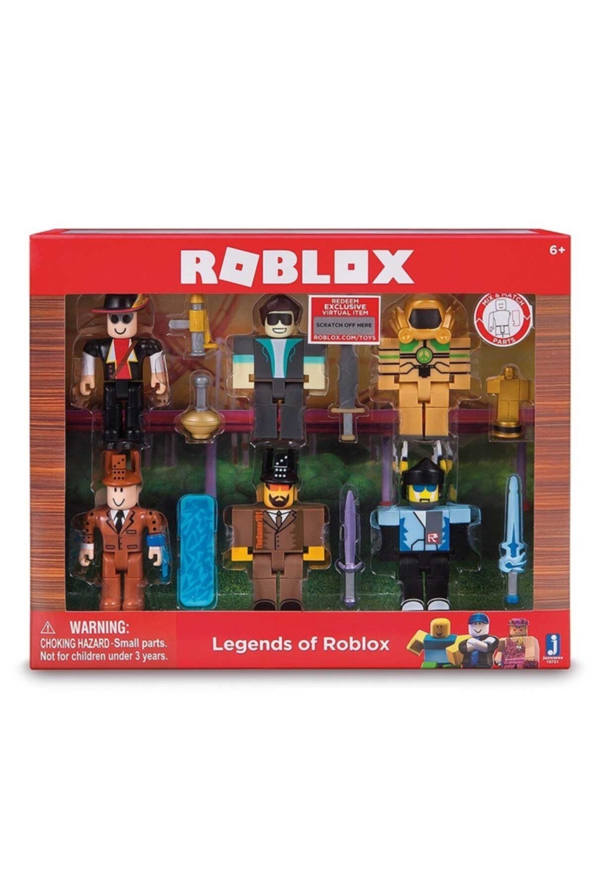 Genel Markalar Roblox 6 Lı Figür Karakter Set