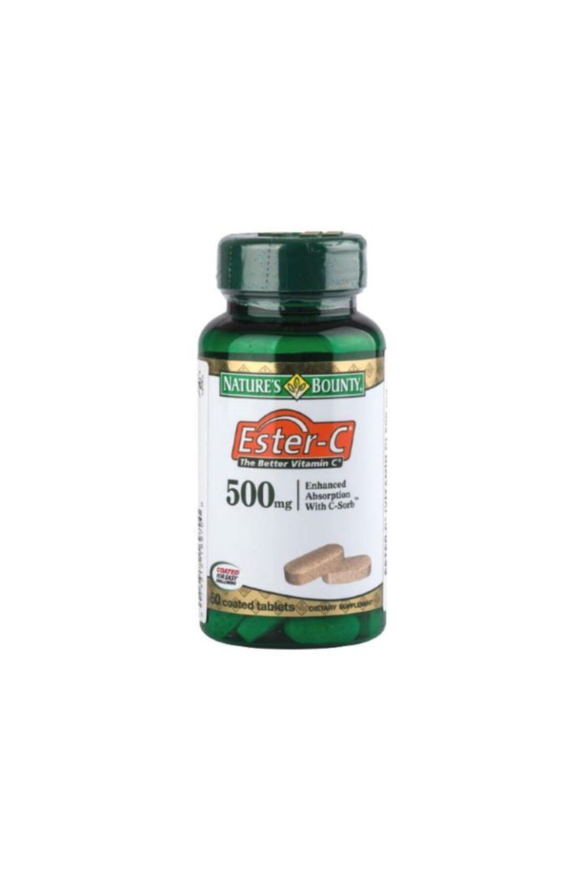 Natures Bounty Bounty Ester-c 500mg 60 Tablet