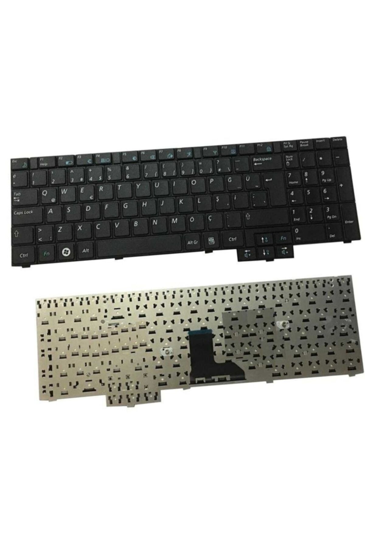 Samsung R717, R719, Rv508, Rv510, Rv510-a04 Notebook Klavyesi (siyah Tr)