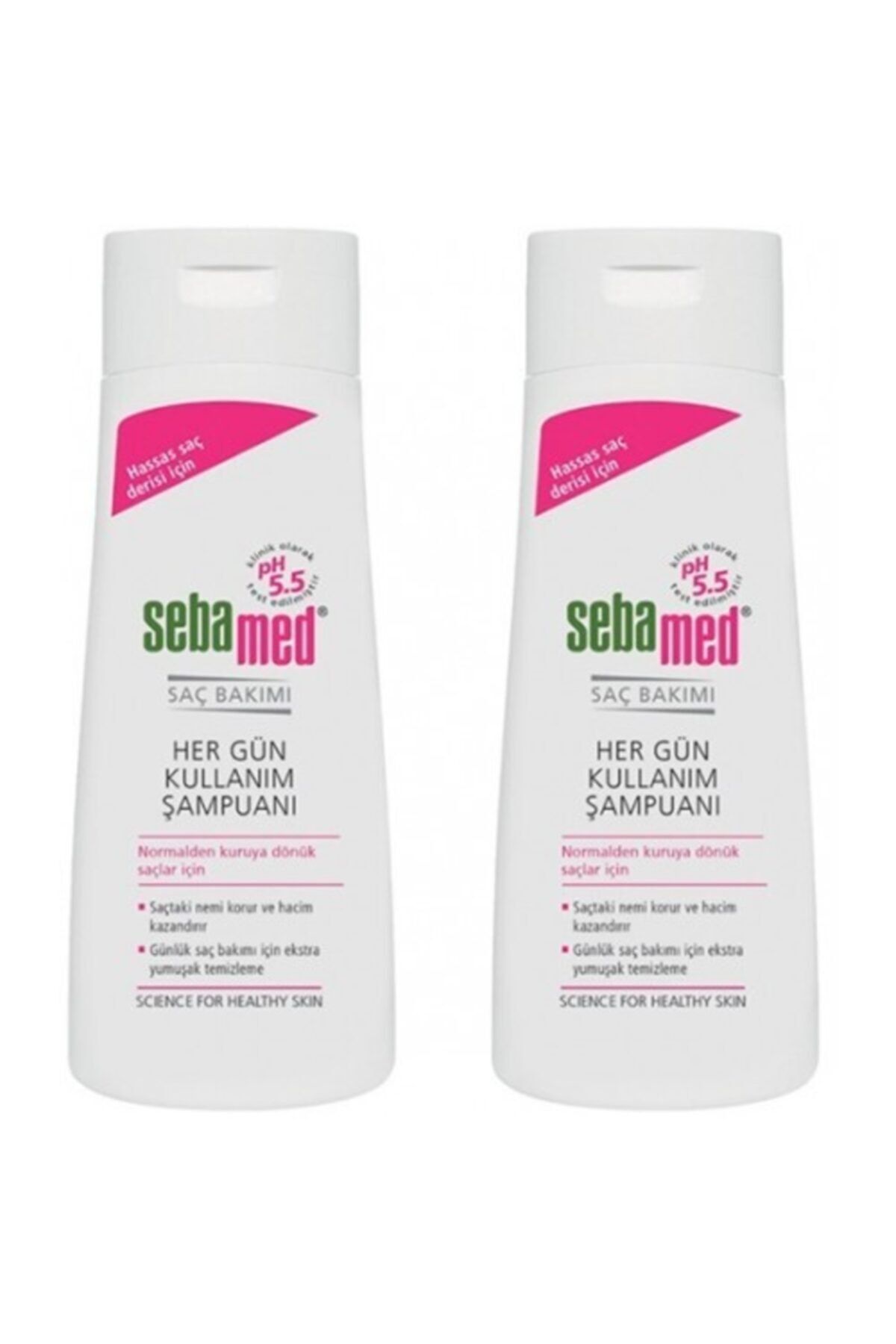 Sebamed Hergün Kullanım Şampuanı 400 ml 2 Adet