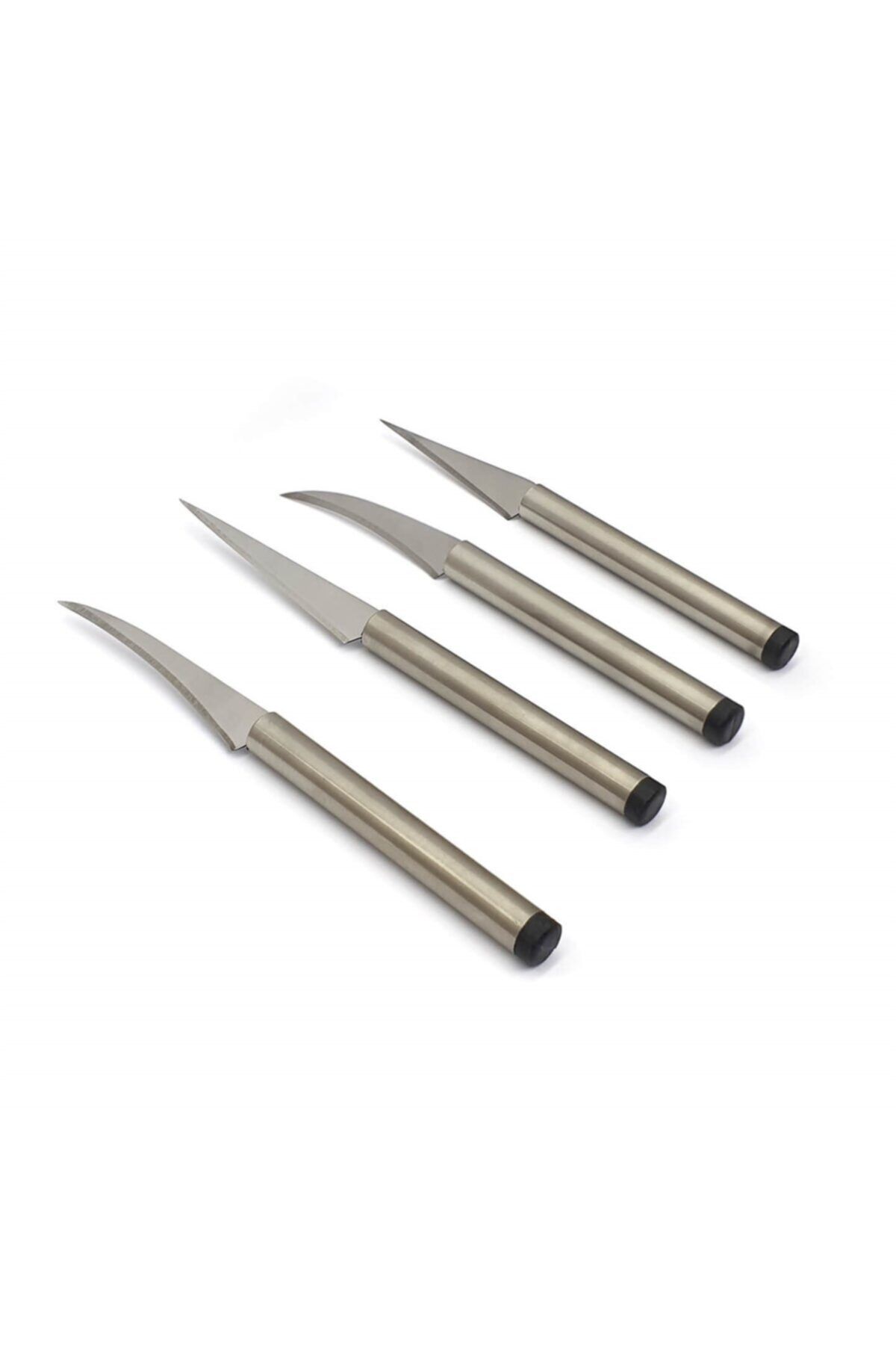 Genel Markalar Paslanmaz Çelik Dekor Bıçağı 4'lü Set