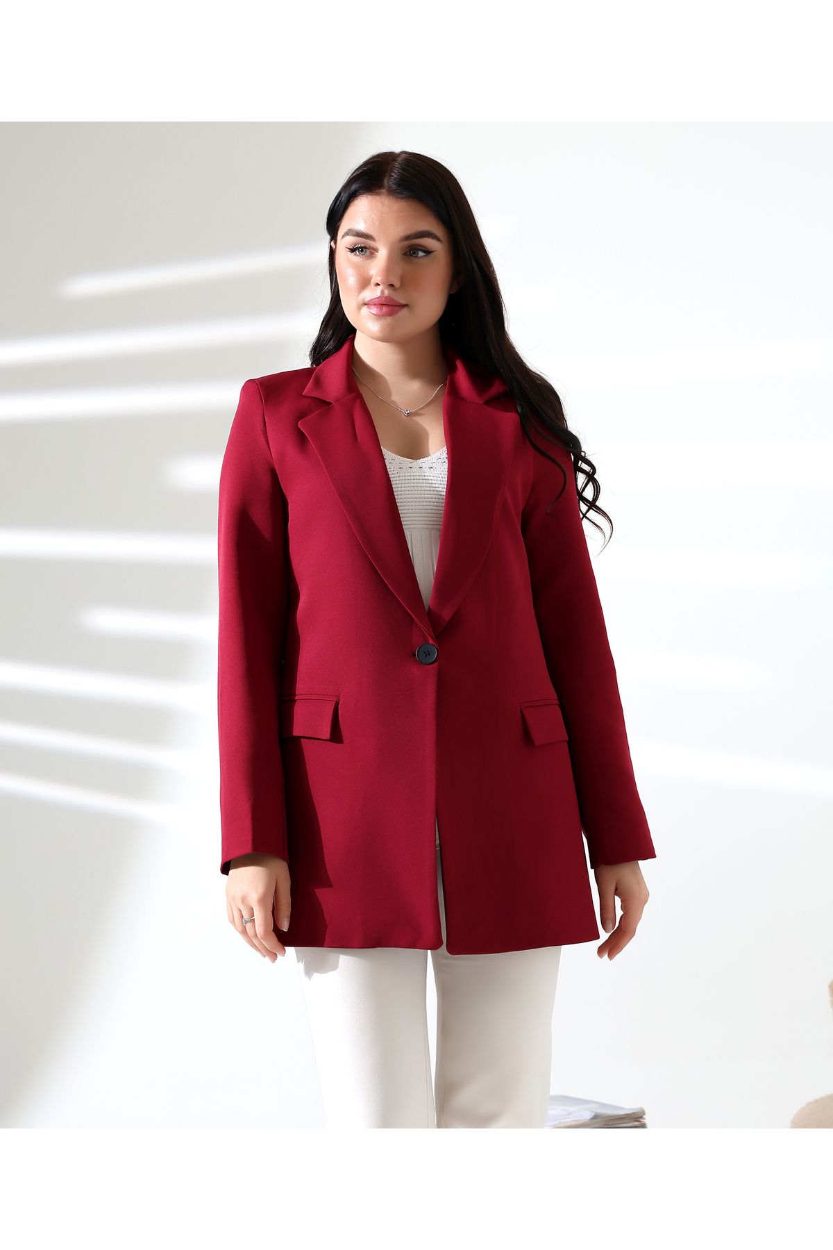 stcococix since 1990 Tek Düğmeli Blazer Model Ceket