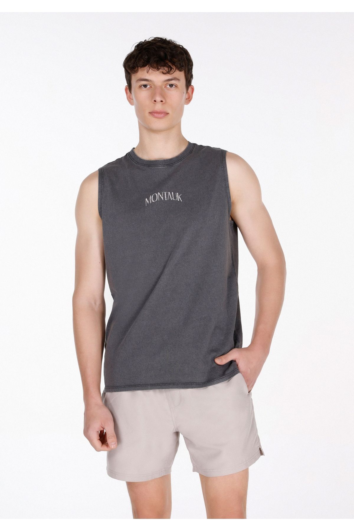 Colin’s Regular Fit Erkek Antrasit Atlet